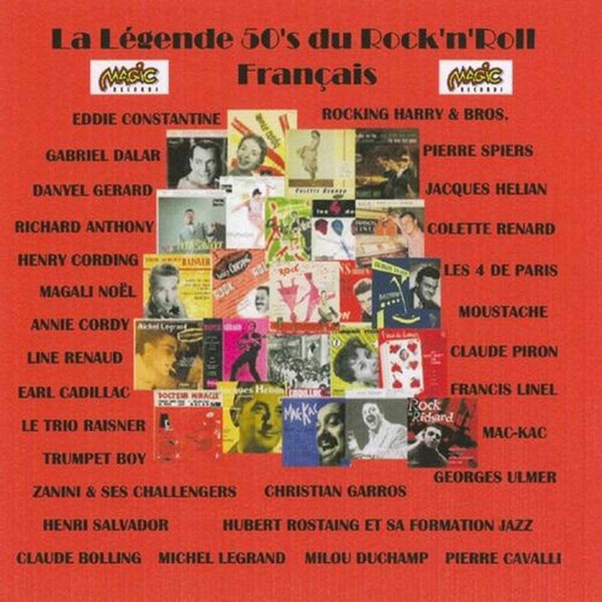 Afbeelding van Various Artists - La Legende Du Rock'n'roll 50'S...