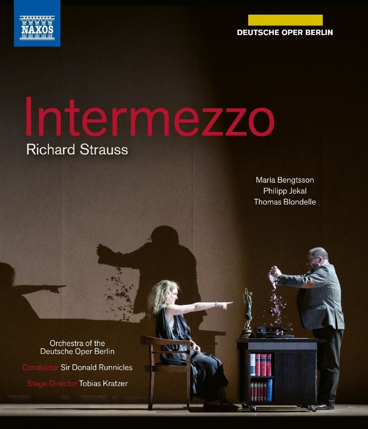 Afbeelding van Anna Schoeck, Elliott Woodruff, Gotz Filenius, Maria Bengtsson, Orchestra Of The Deutsche Oper Berlin,Sir Donald Runnicles - Strauss: Intermezzo