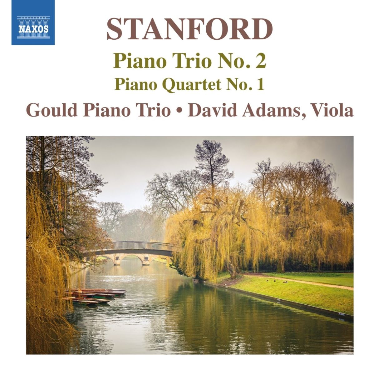 Afbeelding van Gould Piano Trio, David Adams - Stanford: Piano Trio No. 2 | Piano Quartet No. 1