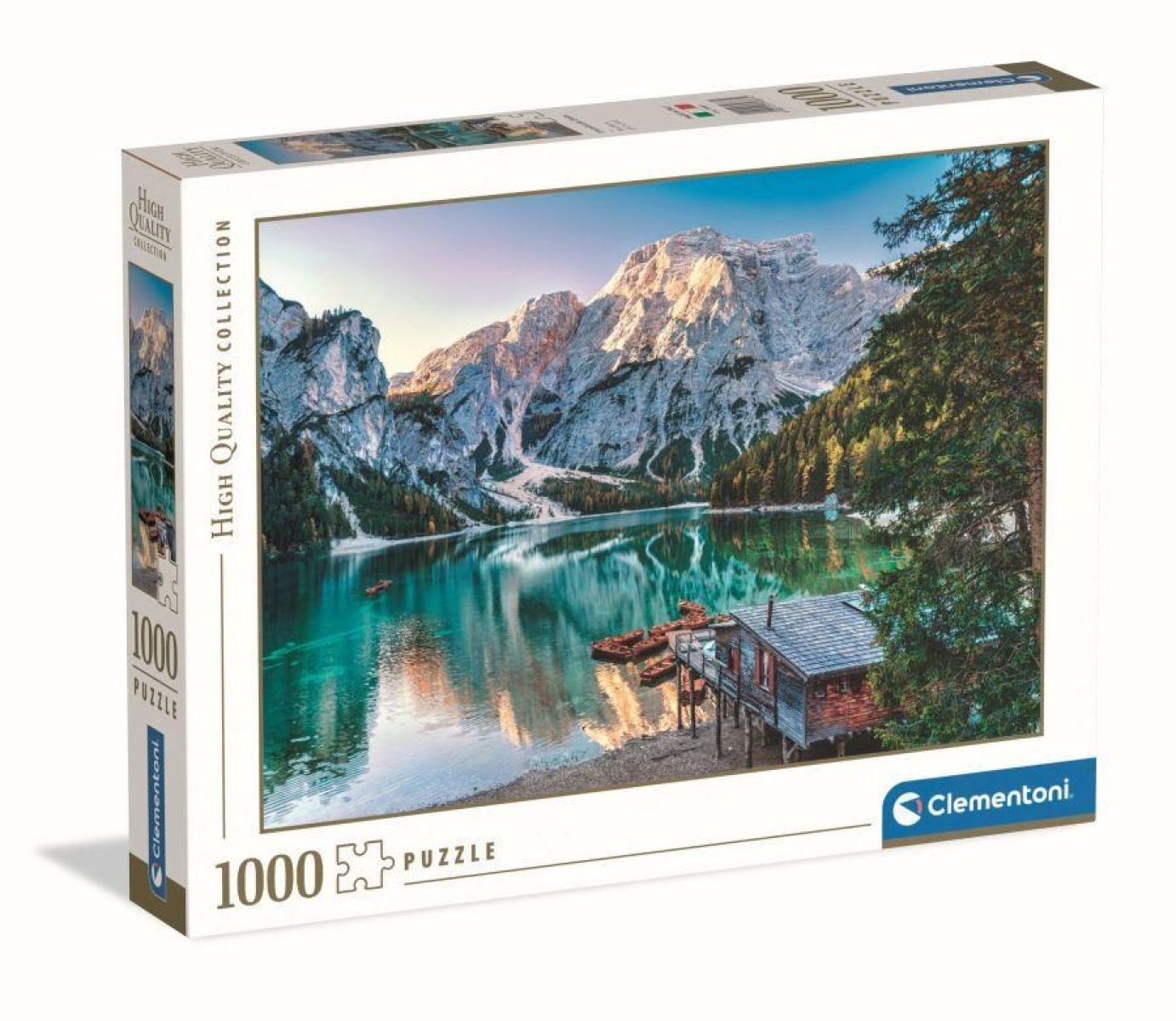 Afbeelding van Emerald Lake Braies HQC (1000 stukjes)