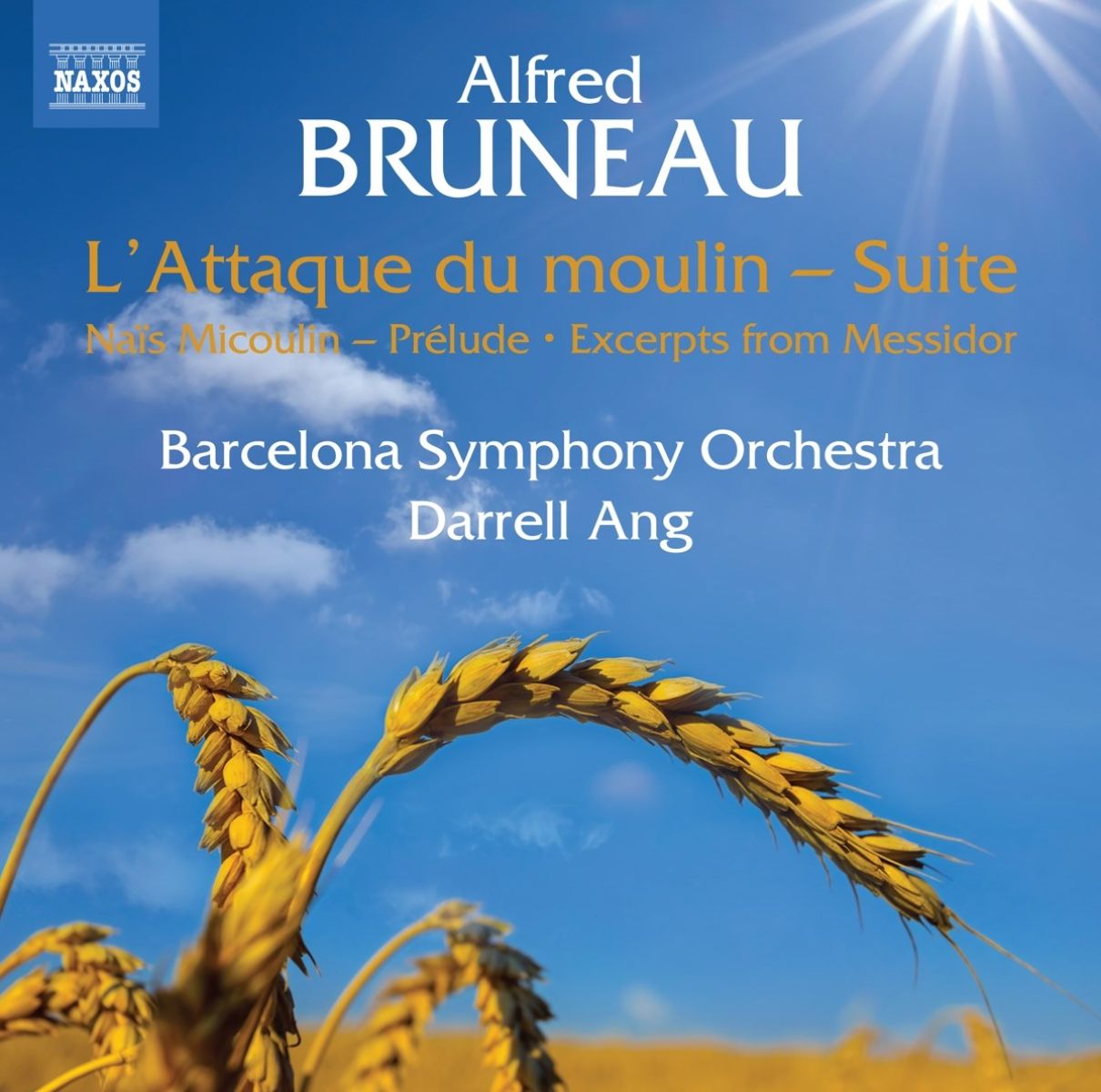 Afbeelding van Barcelona Symphony Orchestra, Darrell Ang - Bruneau: L'attaque Du Moulin - Suite . Nais Micoulin