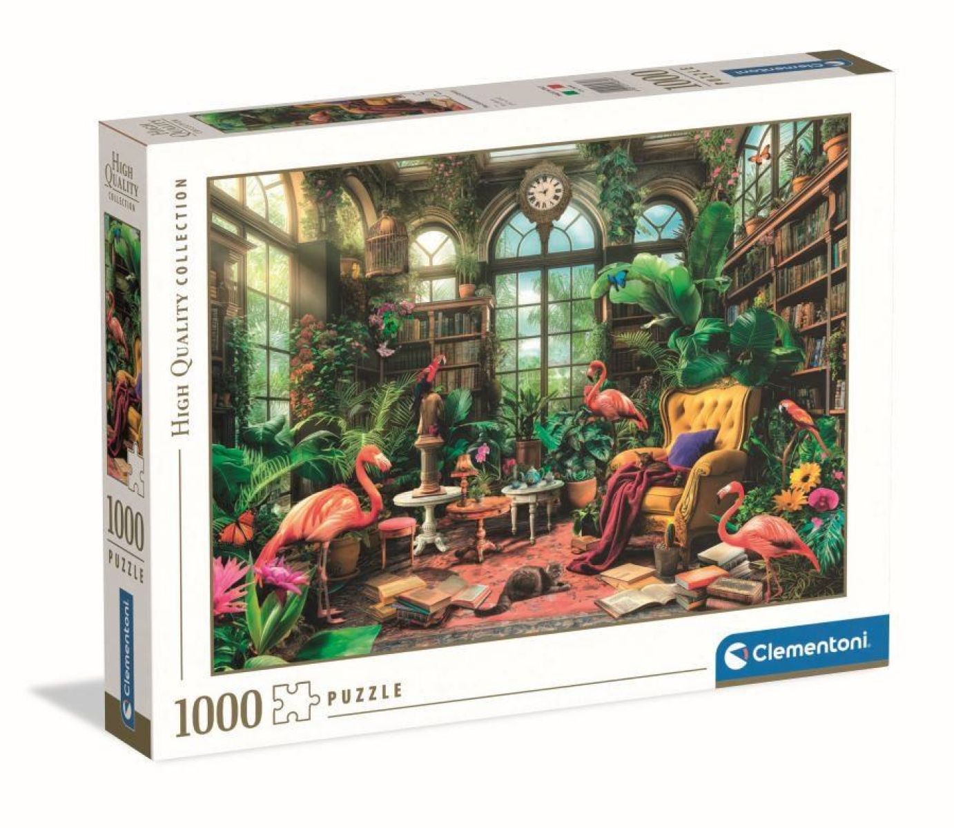 Afbeelding van The Greenhouse Library HQC (1000 stukjes)