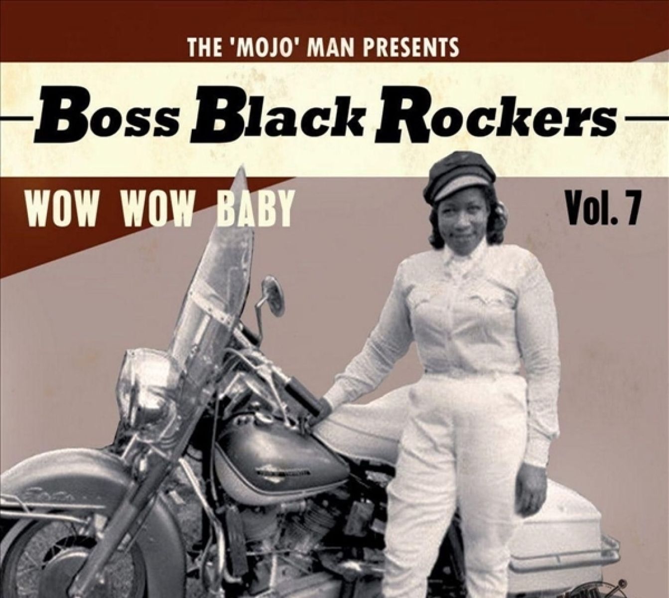 Afbeelding van Various Artists - Boss Black Rockers Vol. 7: Wow Wow Baby
