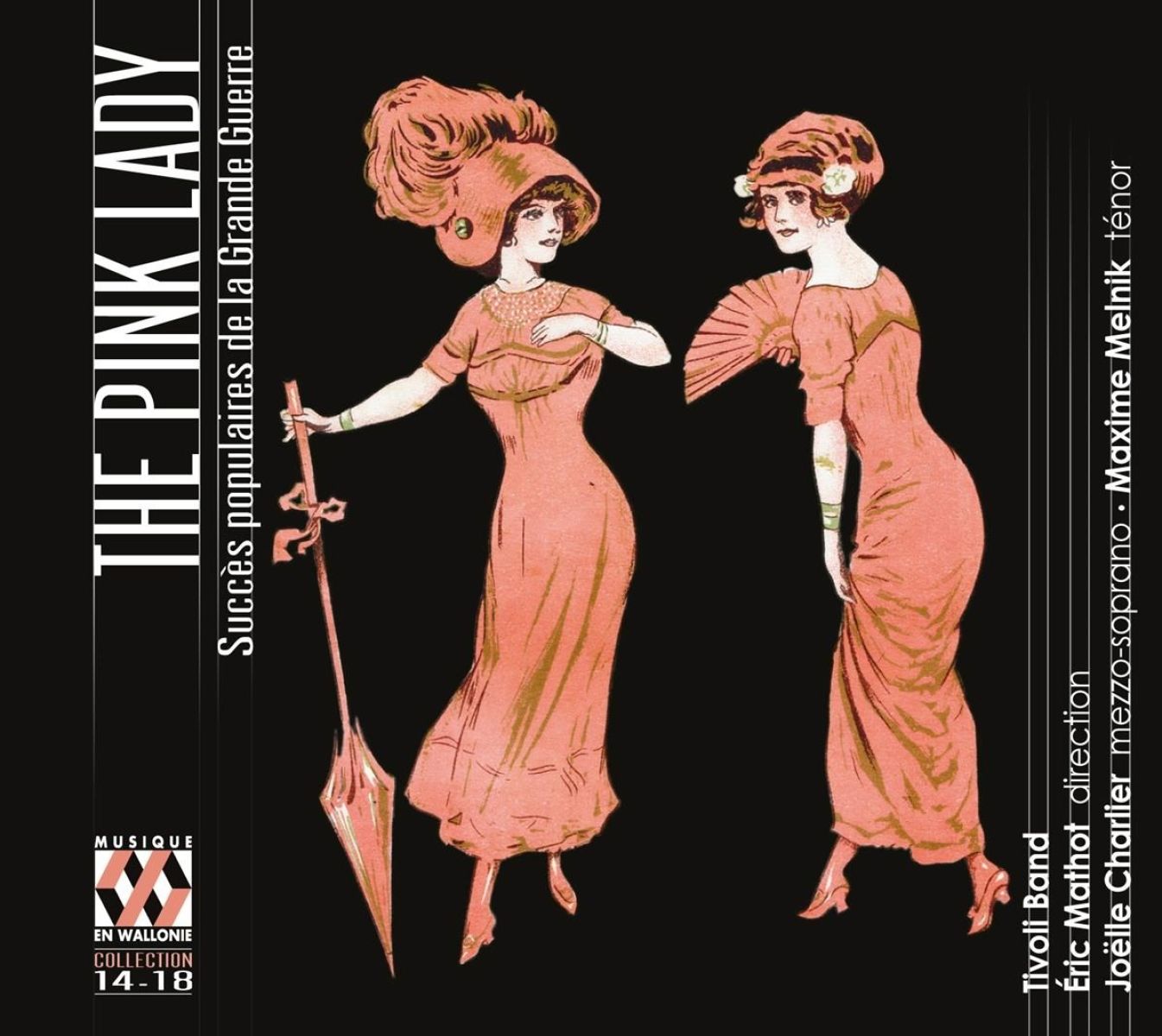 Afbeelding van Tivoli Band, Joëlle Charlier & Maxime Melnik - The Pink Lady - Succès populaires de la Grande Guerre