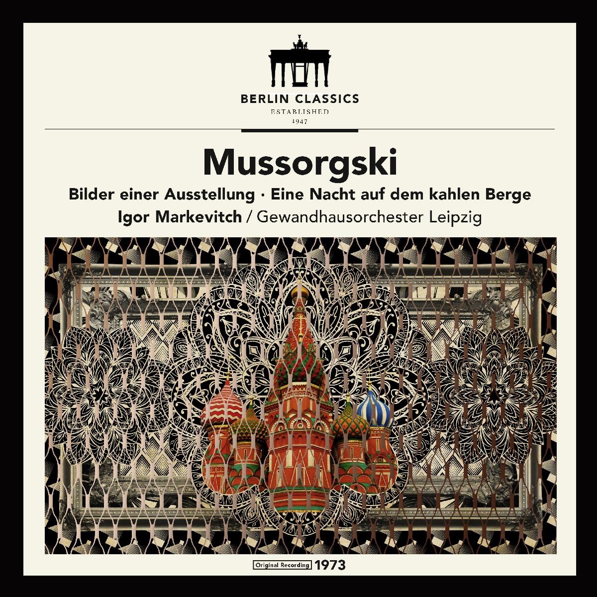 Afbeelding van ewandhausorchester Leipzig, Igor Markevitch - Mussorgsky: Pictures At An Exhibition | Night on Bald Mountain