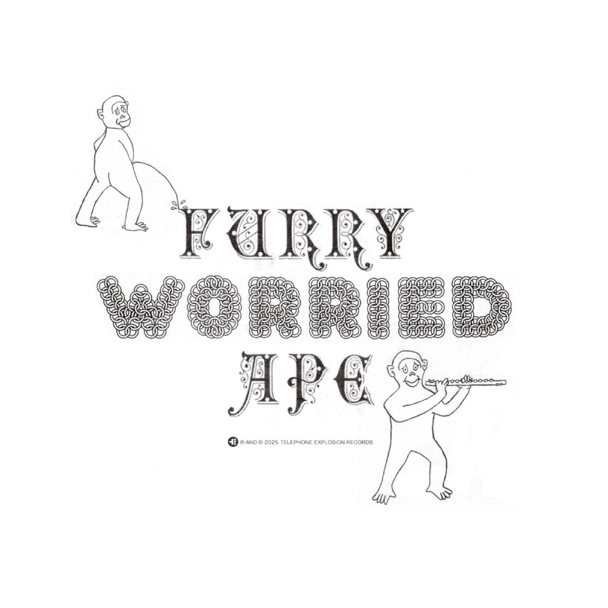 Afbeelding van Badge Epoch - Furry Worried Ape