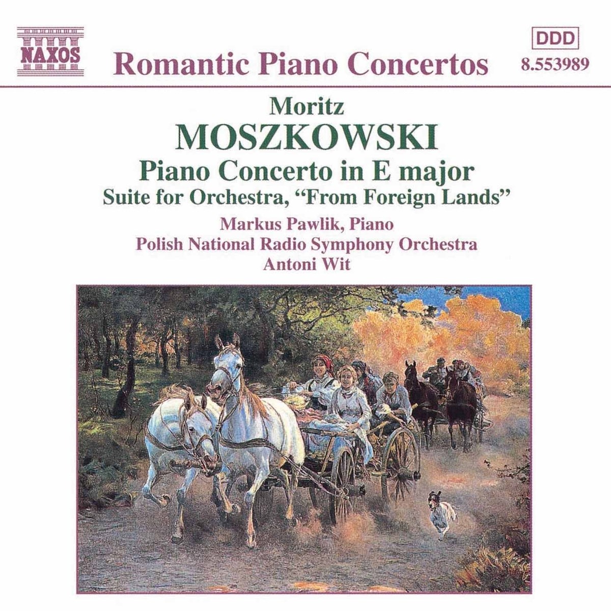 Afbeelding van Markus Pawlik, Polish National Radio Symphony Orchestra, Antoni Wit - Moszkowski: Piano Concerto Op. 59