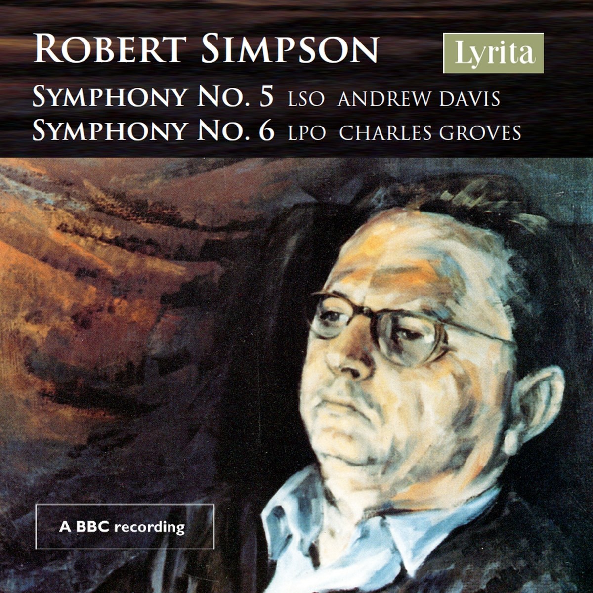Afbeelding van London Symphony Orchestra, Andrew Davis & London Philharmonic Orchestra, Sir Charles Groves - Simpson: Symphonies 5 & 6