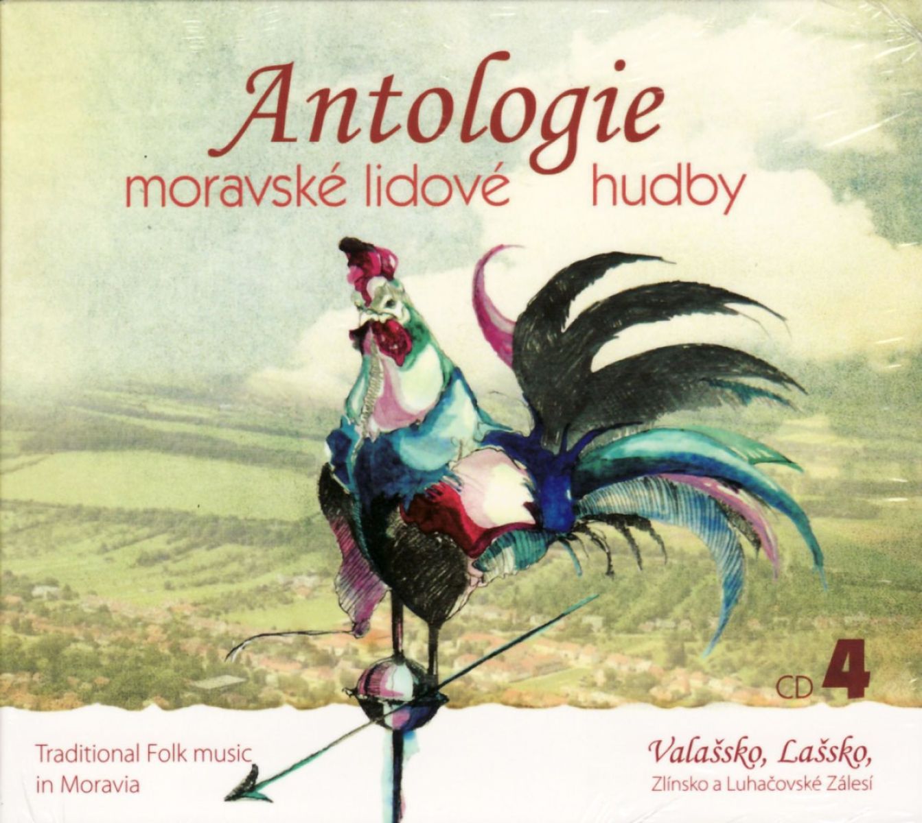 Afbeelding van Various Artists - Antologie Moravské Lidové Hudby CD4: Valassko, Lassko