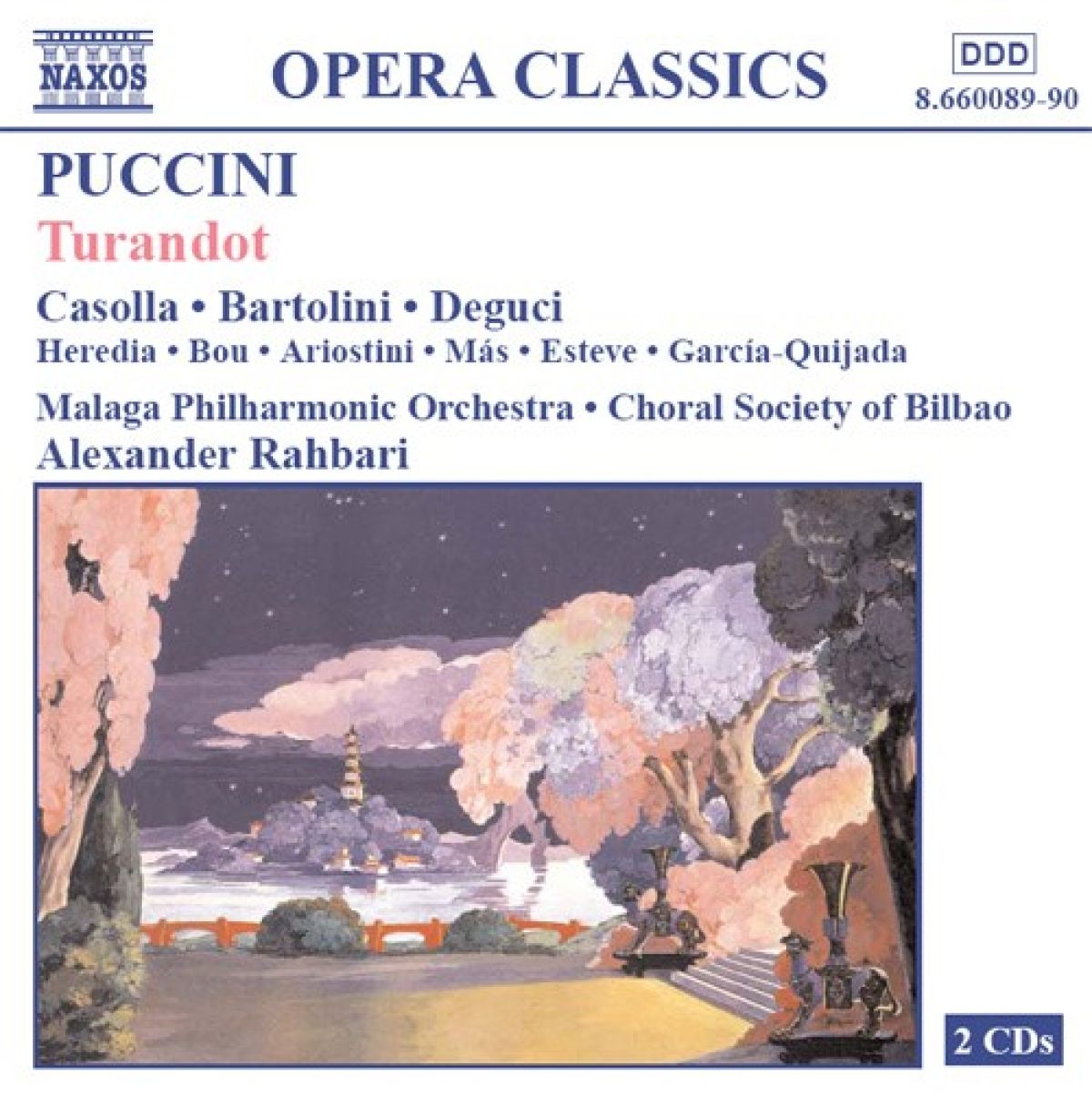 Afbeelding van Malaga Philharmonic Orchestra, Alexander Rahbari - Puccini: Turandot