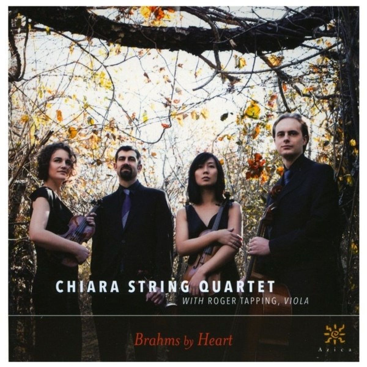 Afbeelding van Chiara String Quartet With Roger Tapping - Brahms By Heart