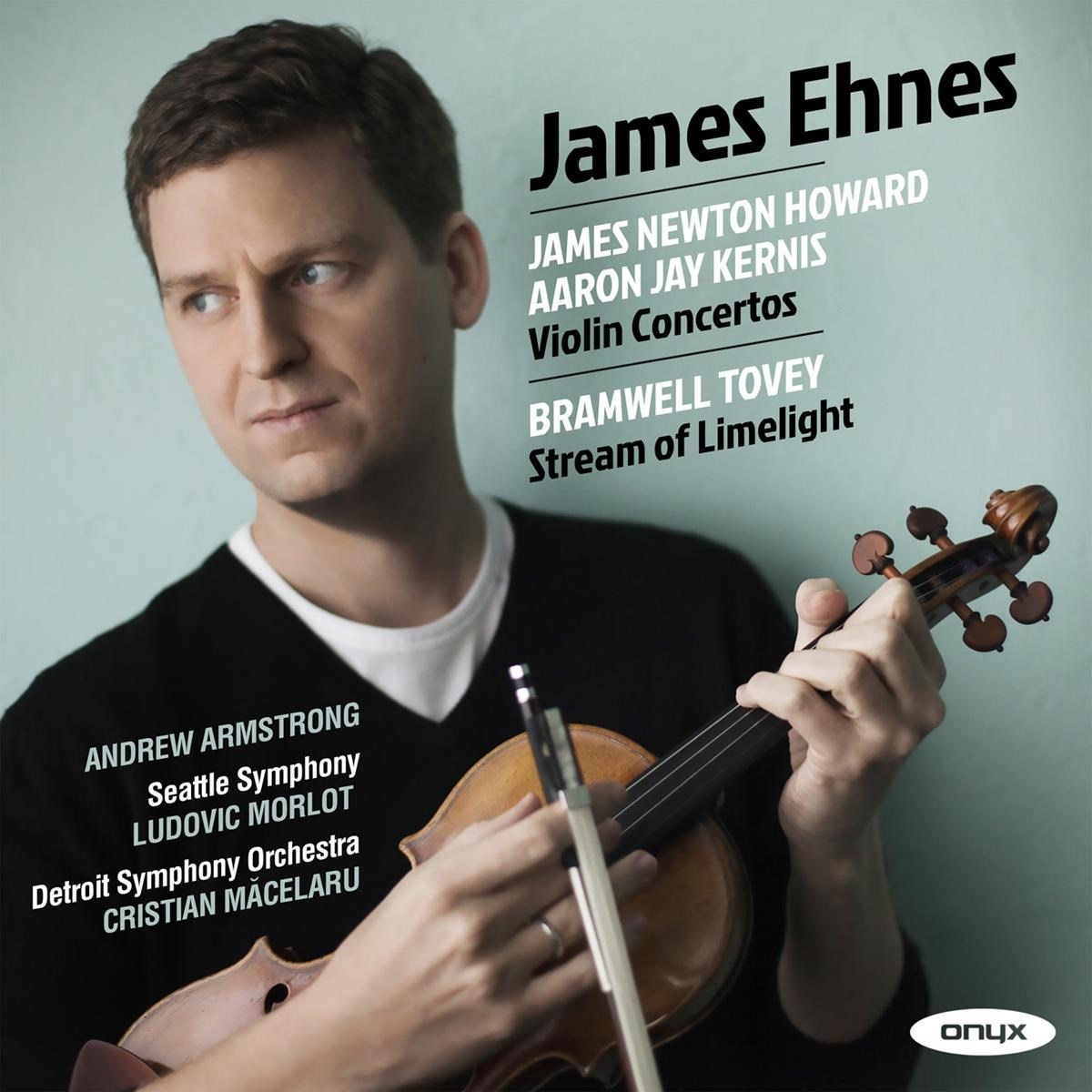 Afbeelding van Andrew Armstrong, Detroit Symphony Orchestra, Seattle Symphony - Violin Concertos / Stream of Limelight