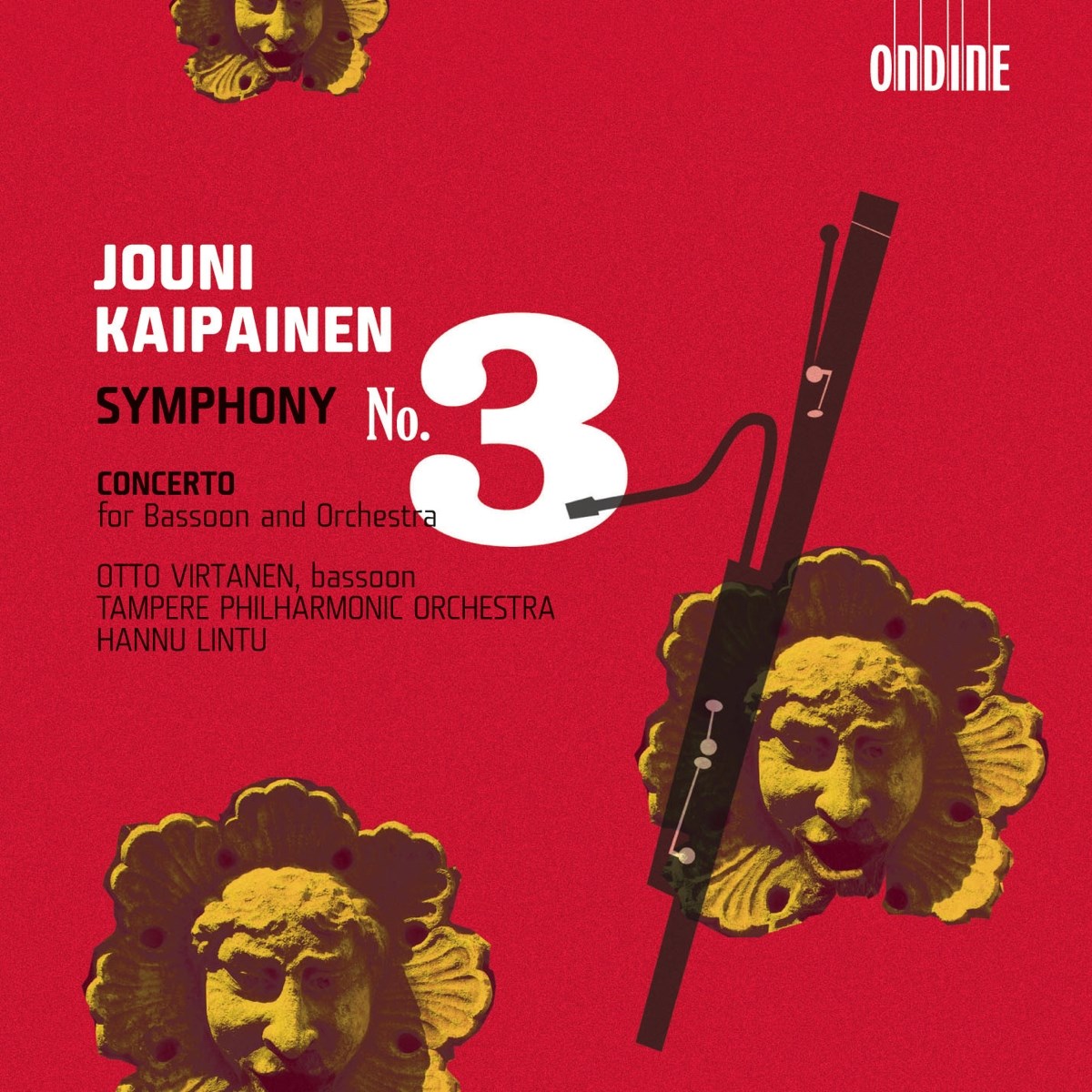 Otto Virtanen, Tampere Philharmonic Orchestra, Hannu Lintu - Kaipainen: Symphony 3 | Bassoon Concerto