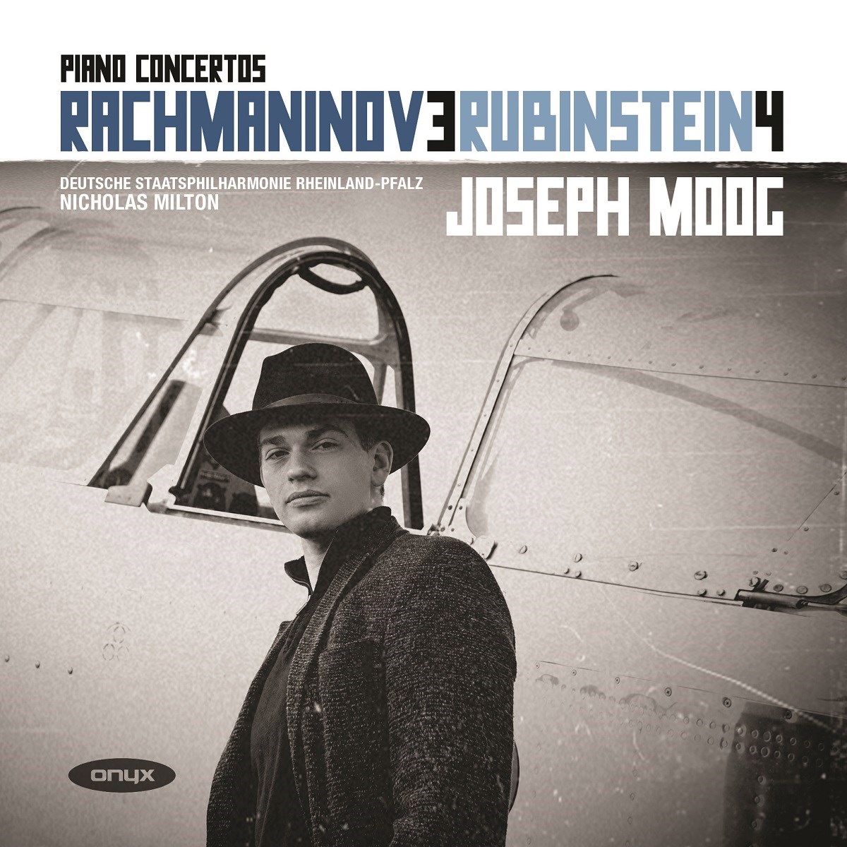 Afbeelding van Joseph Moog, Deutsche Staatsphilharmonie Rheinland-Pfalz, Nicholas Milton - Rachmaninov: Piano Concerto No.4 | Rubinstein: Piano Concerto