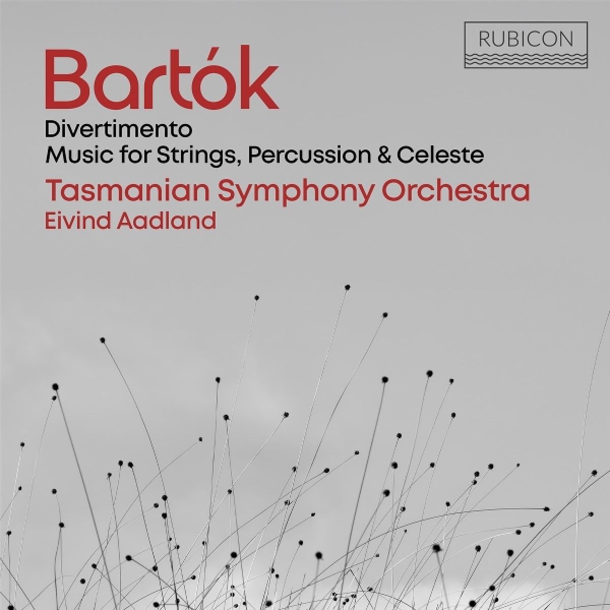 Afbeelding van Tasmanian Symphony Orchestra & Eivind Aadland - Bartók: Divertimento / Music For Strings, Percussion & Celeste