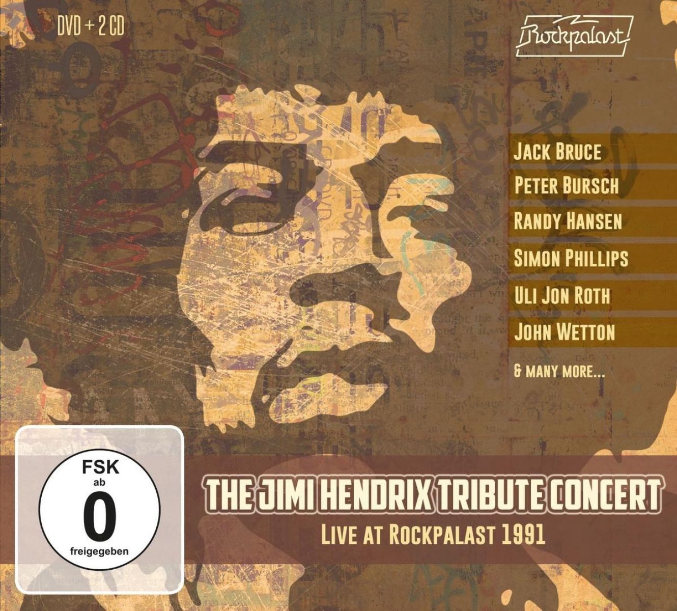 Afbeelding van Various Artists - The Jimi Hendrix Tribute Concert Live At Rockpalast 1991