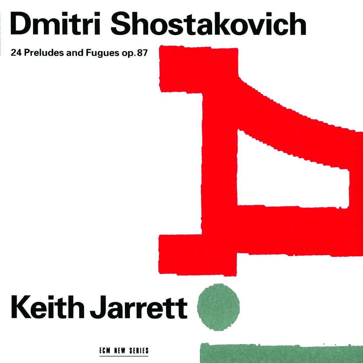 Afbeelding van Keith Jarrett - Shostakovich: 24 Preludes And Fugues Op. 87
