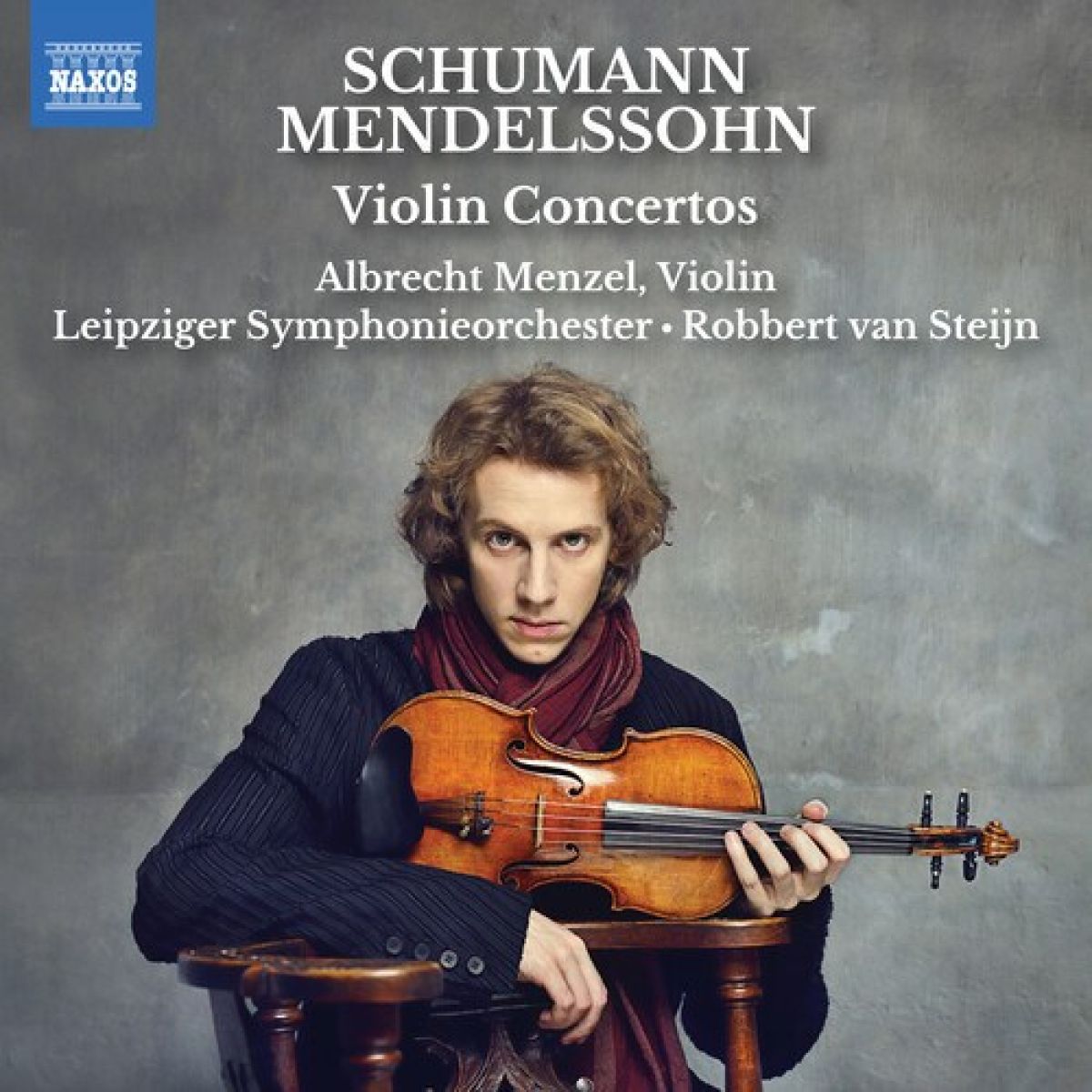 Afbeelding van Albrecht Menzel, Leipziger Symphonieorchester, Robbert Van Steijn - Violin Concertos
