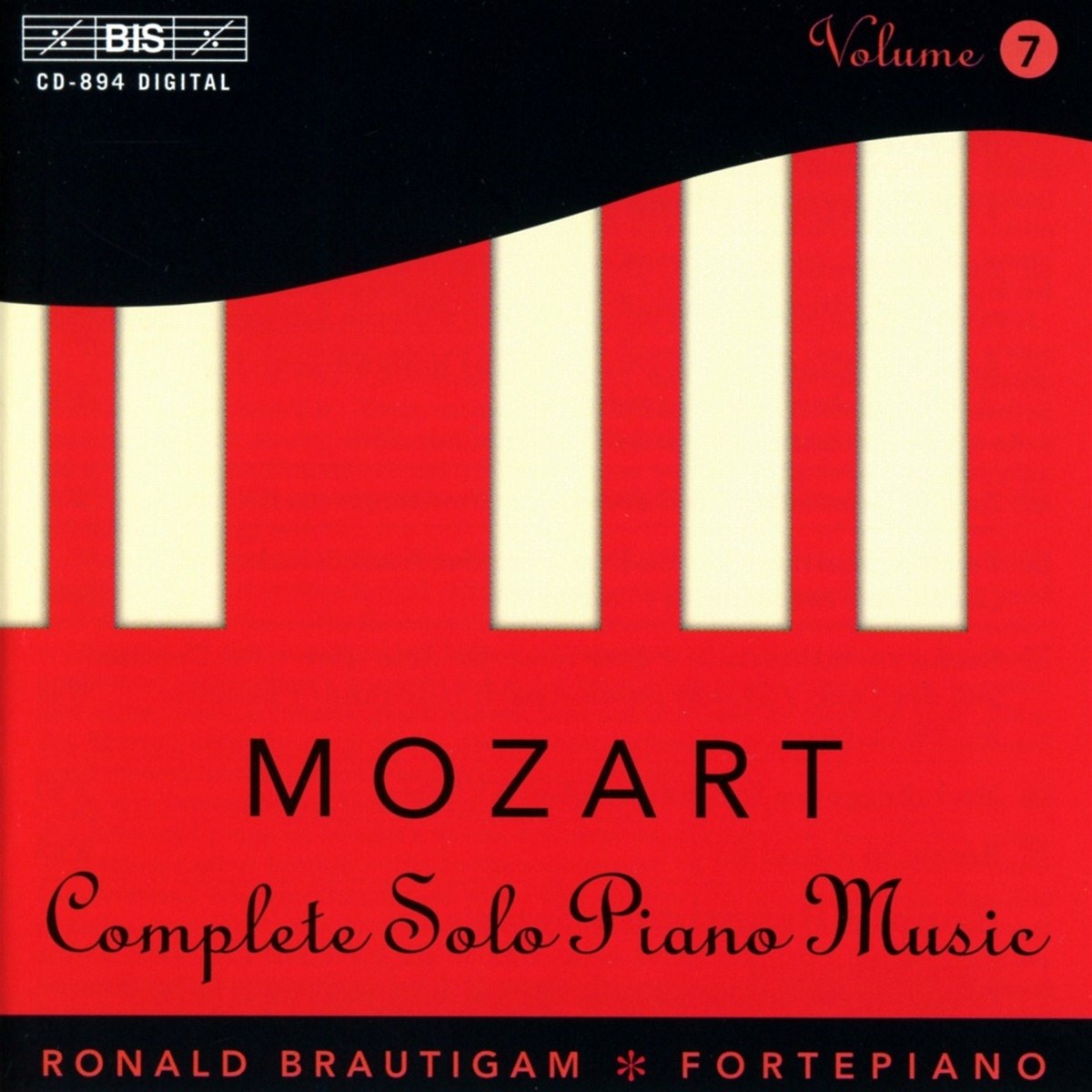 Afbeelding van Ronald Brautigam - Mozart: Complete Solo Piano Music Vol. 7