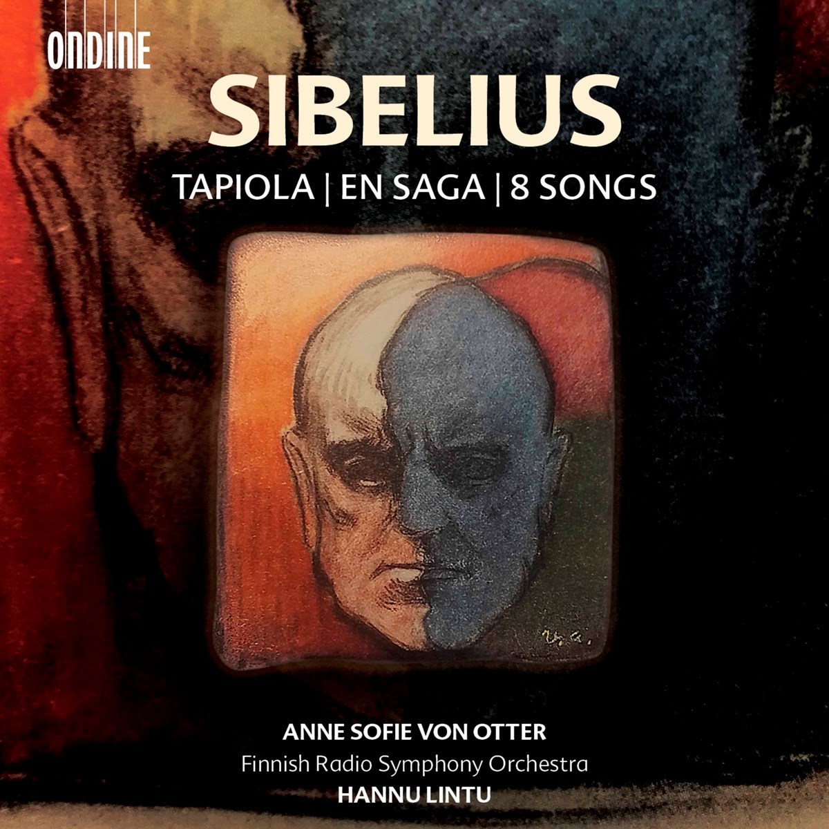 Afbeelding van Anne Sofie Von Otter, Finnish Radio Symphony Orchestra, Hannu Lintu - Sibelius: Tapiola | En Saga | 8 Songs