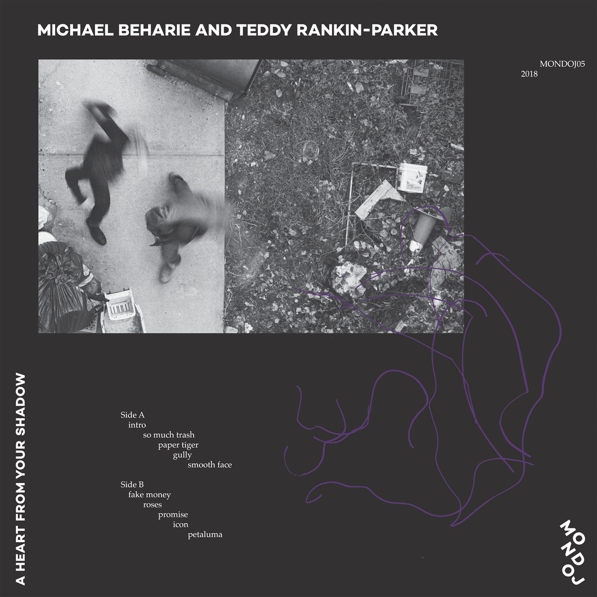 Afbeelding van Michael Beharie And Teddy Rankin-Parker - A Heart From Your Shadow