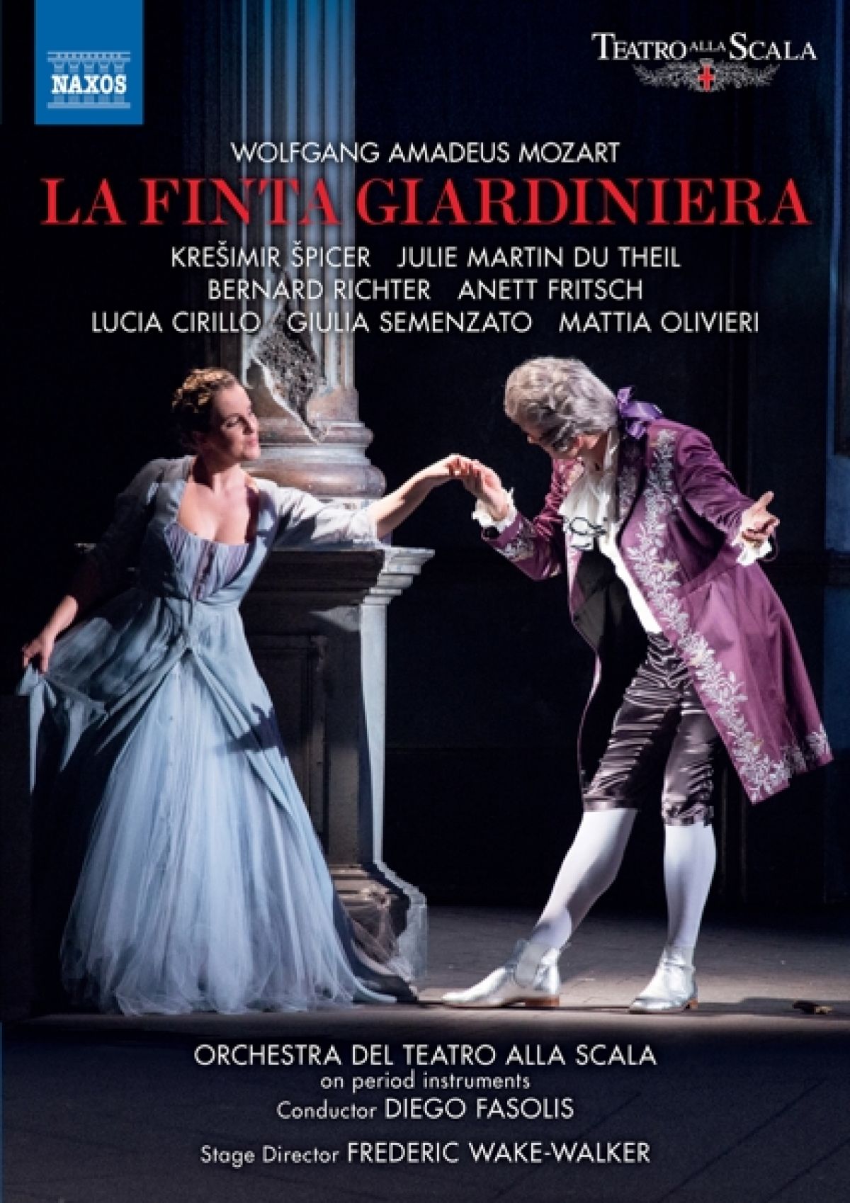 Afbeelding van Julie Martin Du Theil, Anett Fritsch, Giulia Semenzato - Mozart: La Finta Giardiniera