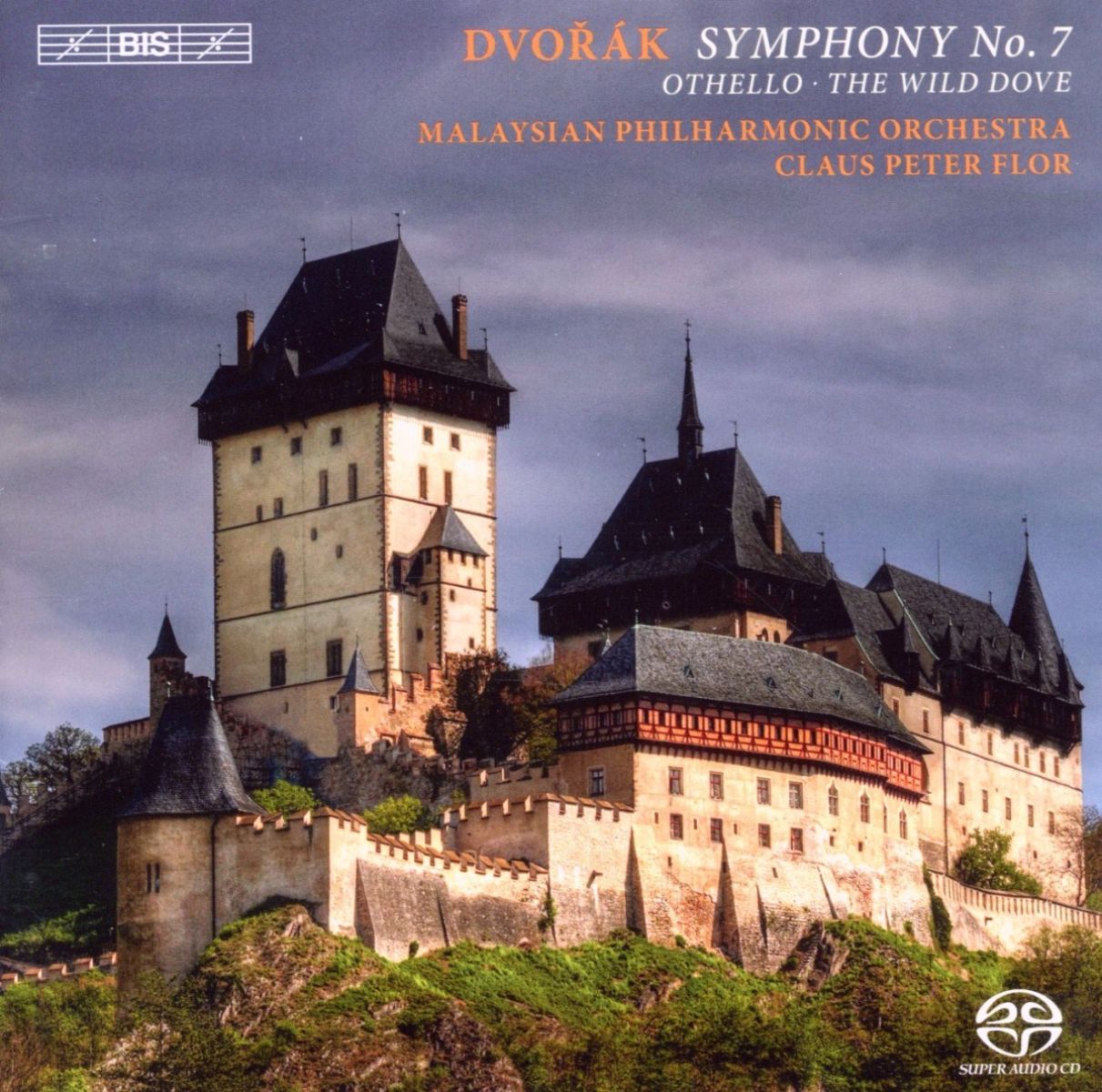 Afbeelding van Malaysian Philharmonic Orchestra, Claus Peter Flor - Dvořák: Symphony No.7 In D Min | Othello | The WIld Dove