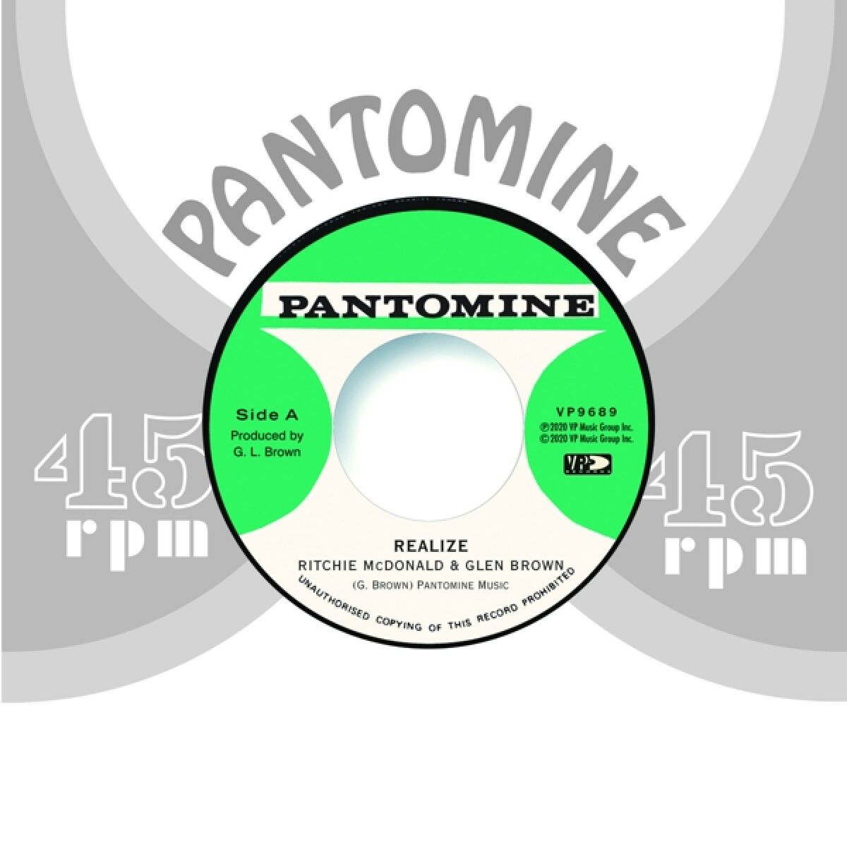 Ritchie McDonalds & Glen Brown - Realize / Determination Skank