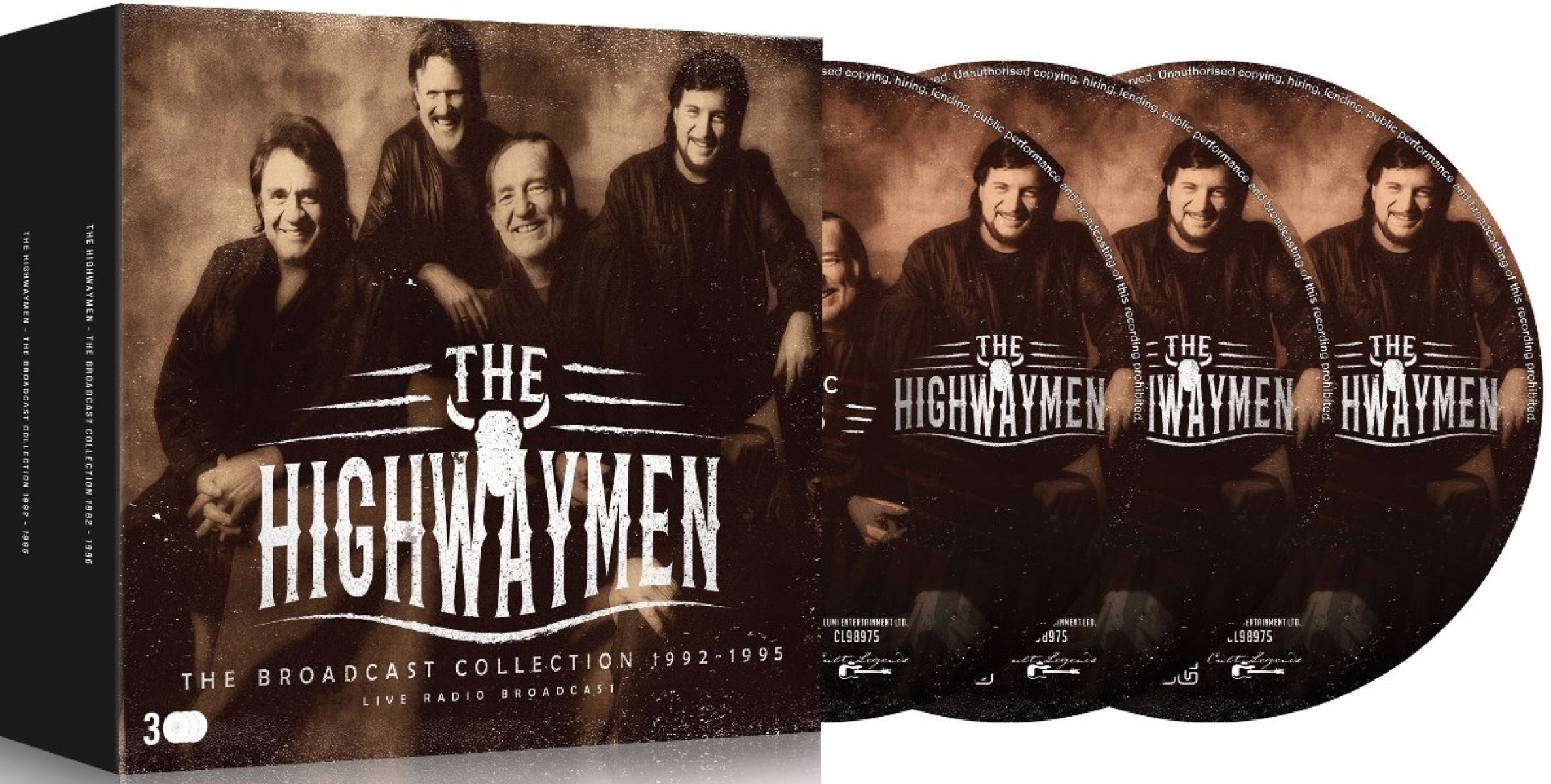 Afbeelding van The Highwaymen - The Broadcast Collection 1992-1995