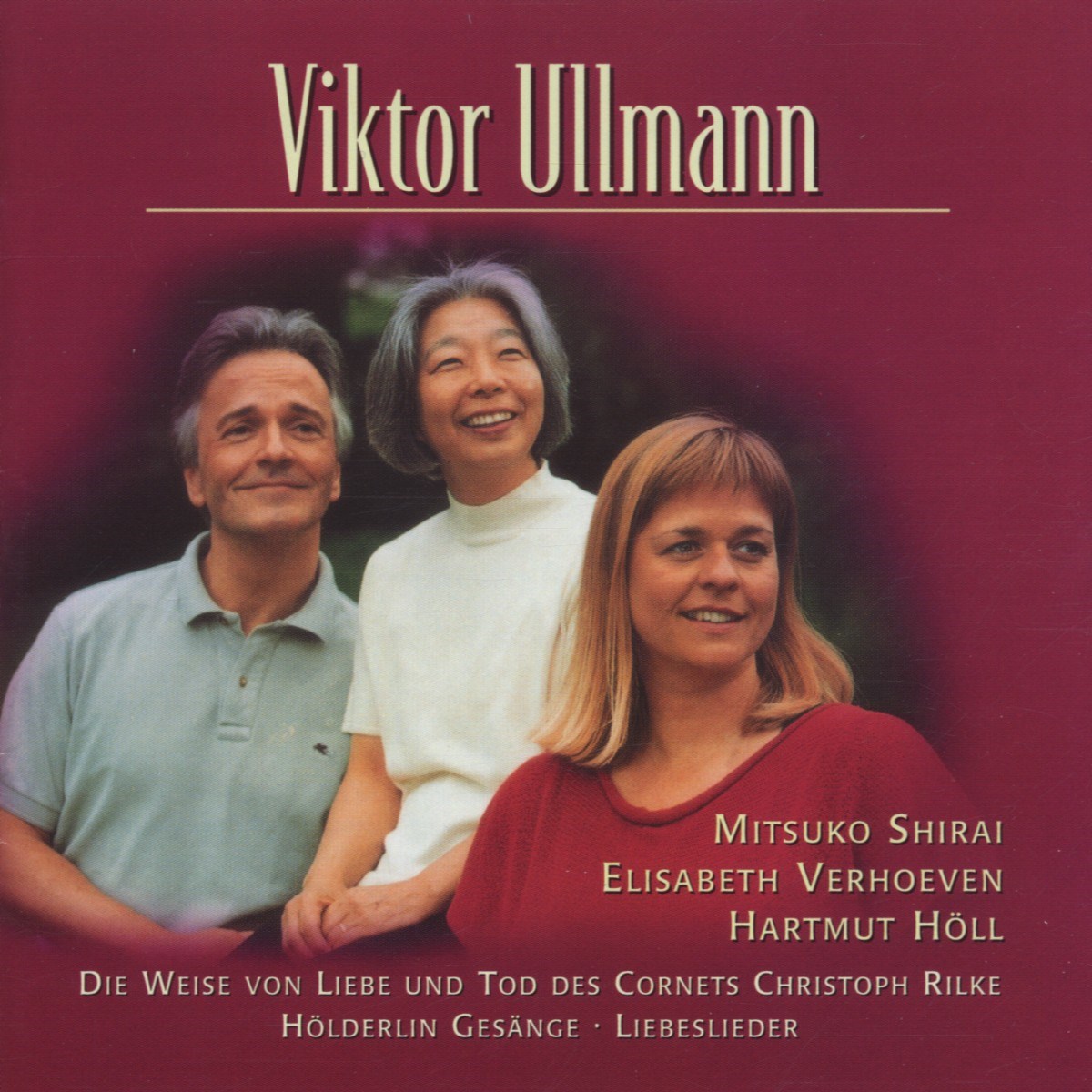 Afbeelding van Mitsuko Shirai, Elisabeth Verhoeven, Hartmut Höll - Ullmann: Lieder