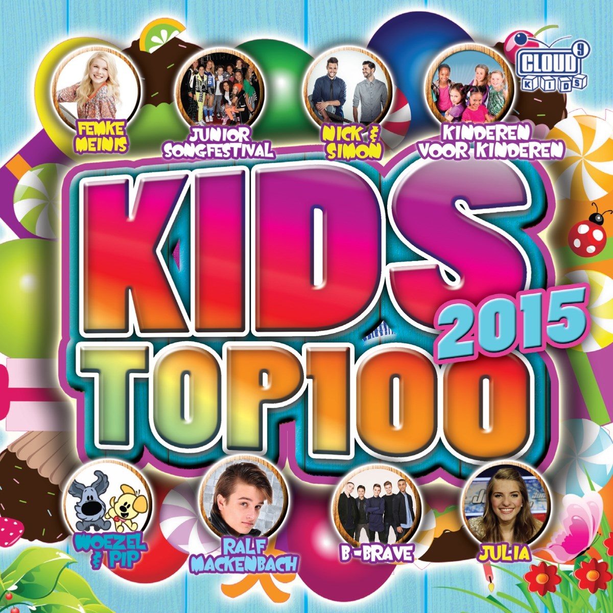 Various Artists - Kids Top 100 - 2015