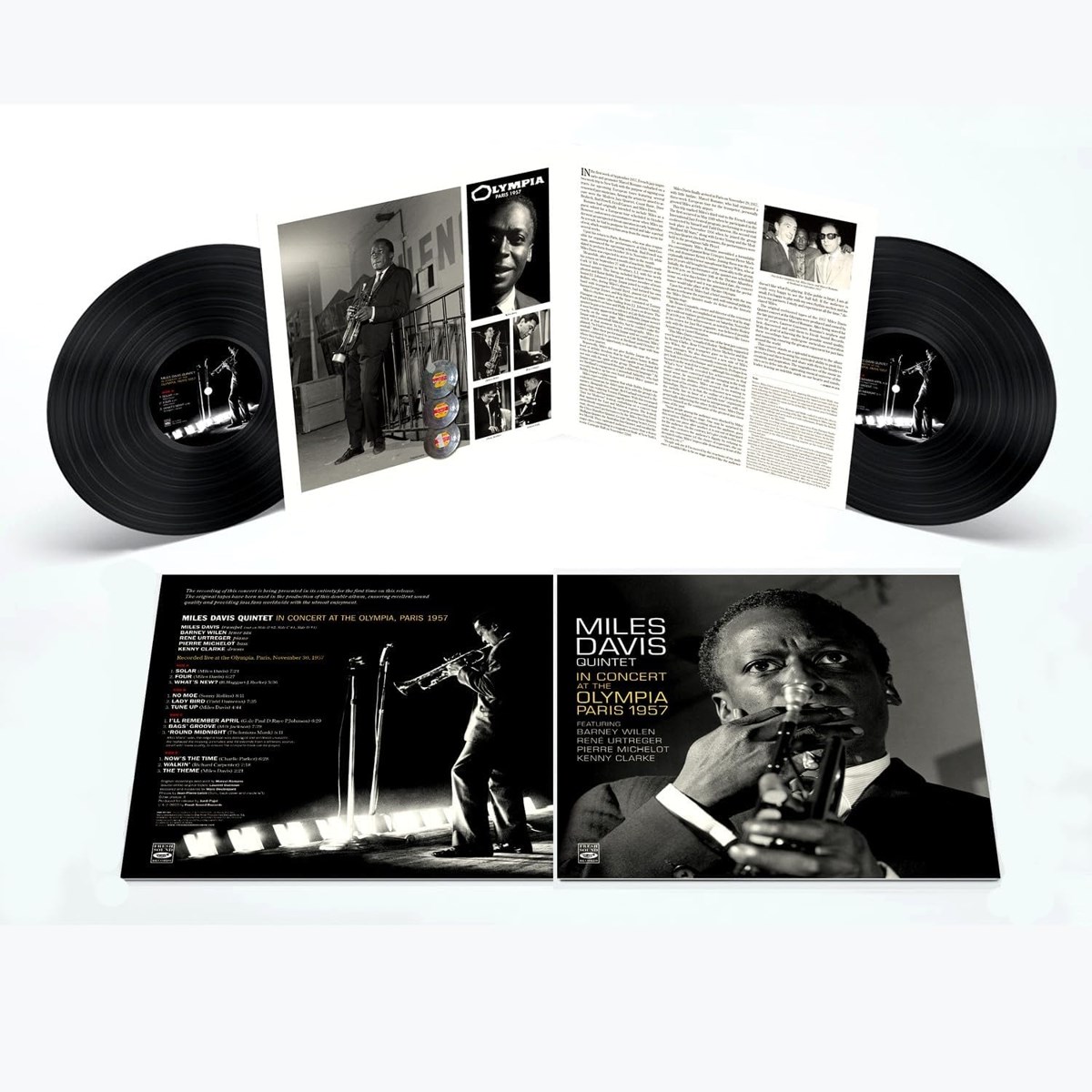 Afbeelding van Miles Davis Quintet - In Concert At The Olympia, Paris 1957