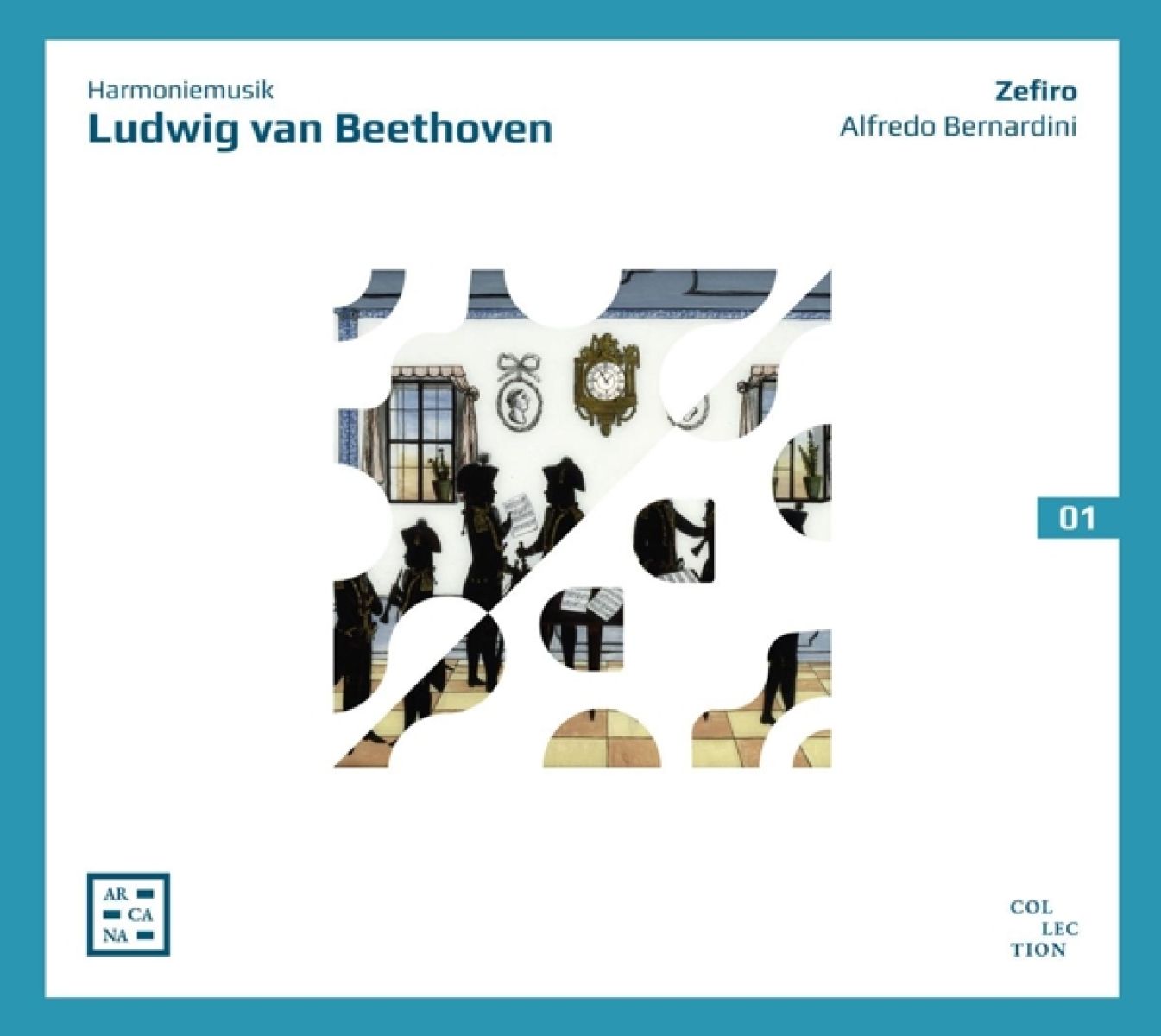 Afbeelding van Zefiro, Alfredo Bernardini - Harmoniemusik Ludwig Van Beethoven
