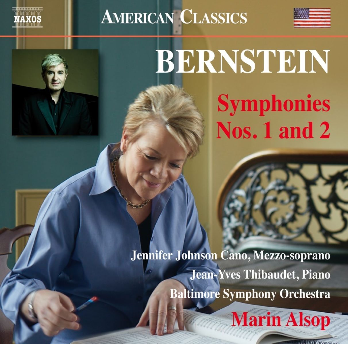 Jennifer Johnson, Jean-Yves Thibaudet, Baltimore Symphony Orchestra, Marin Alsop - Bernstein: Symphonies Nos. 1 And 2