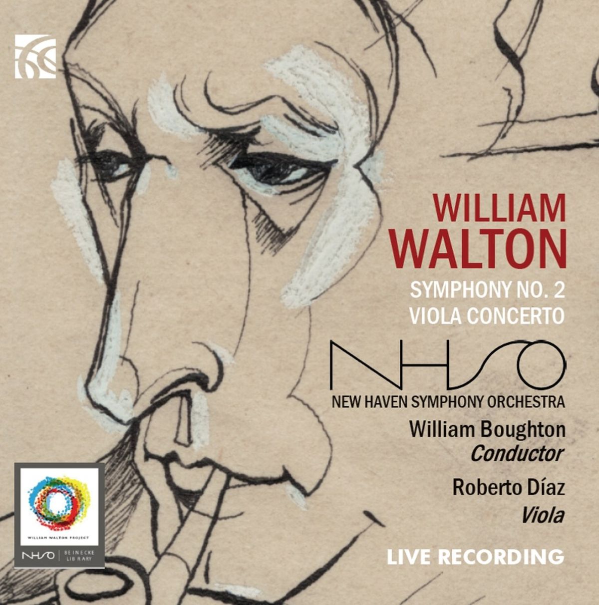 New Haven Symphony Orchestra, William Boughton - Walton: Symphony No. 2 | Viola Concerto