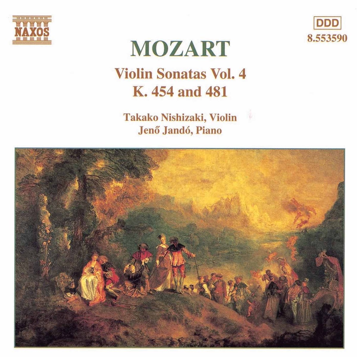 Takako Nishizaki & Jeno Jandó - Mozart: Violin Sonatas 13 & 14