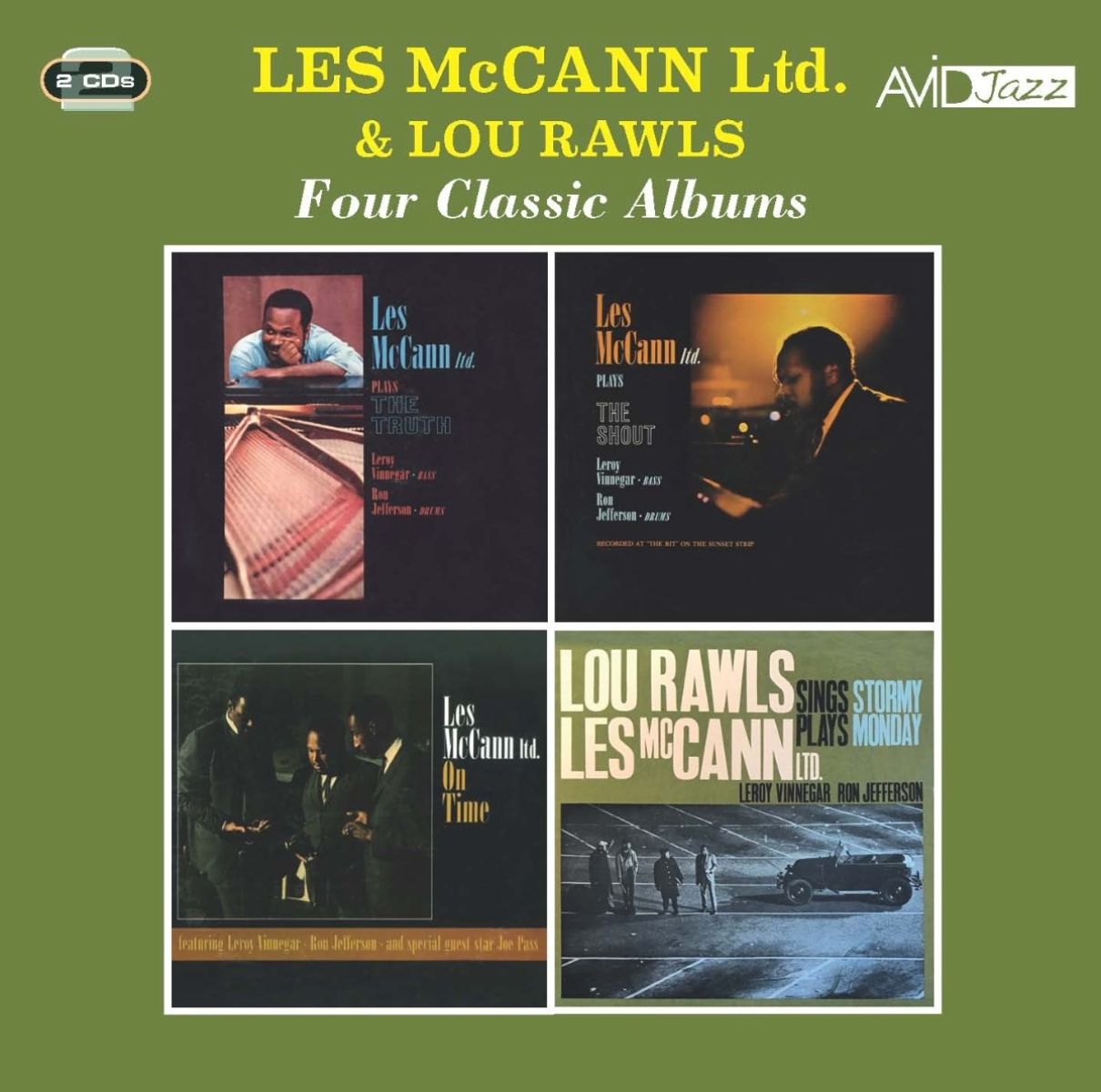 Afbeelding van Les McCann Ltd. & Lou Rawls - Four Classic Albums