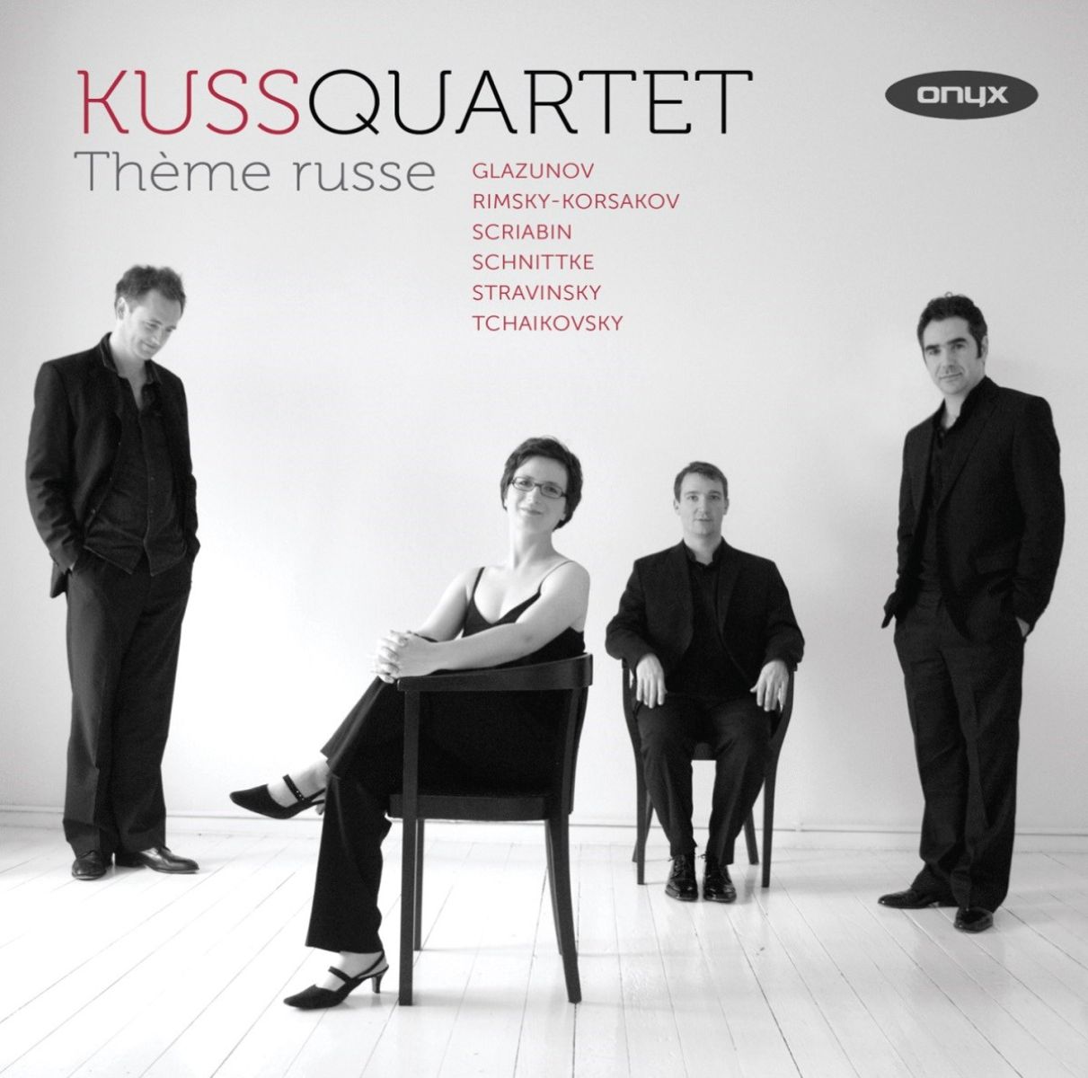 Afbeelding van Kuss Quartet - Thème Russe: Glazunov, Rimsky-Korsakov, Scriabin, Stravinsky, Tchaikovsky