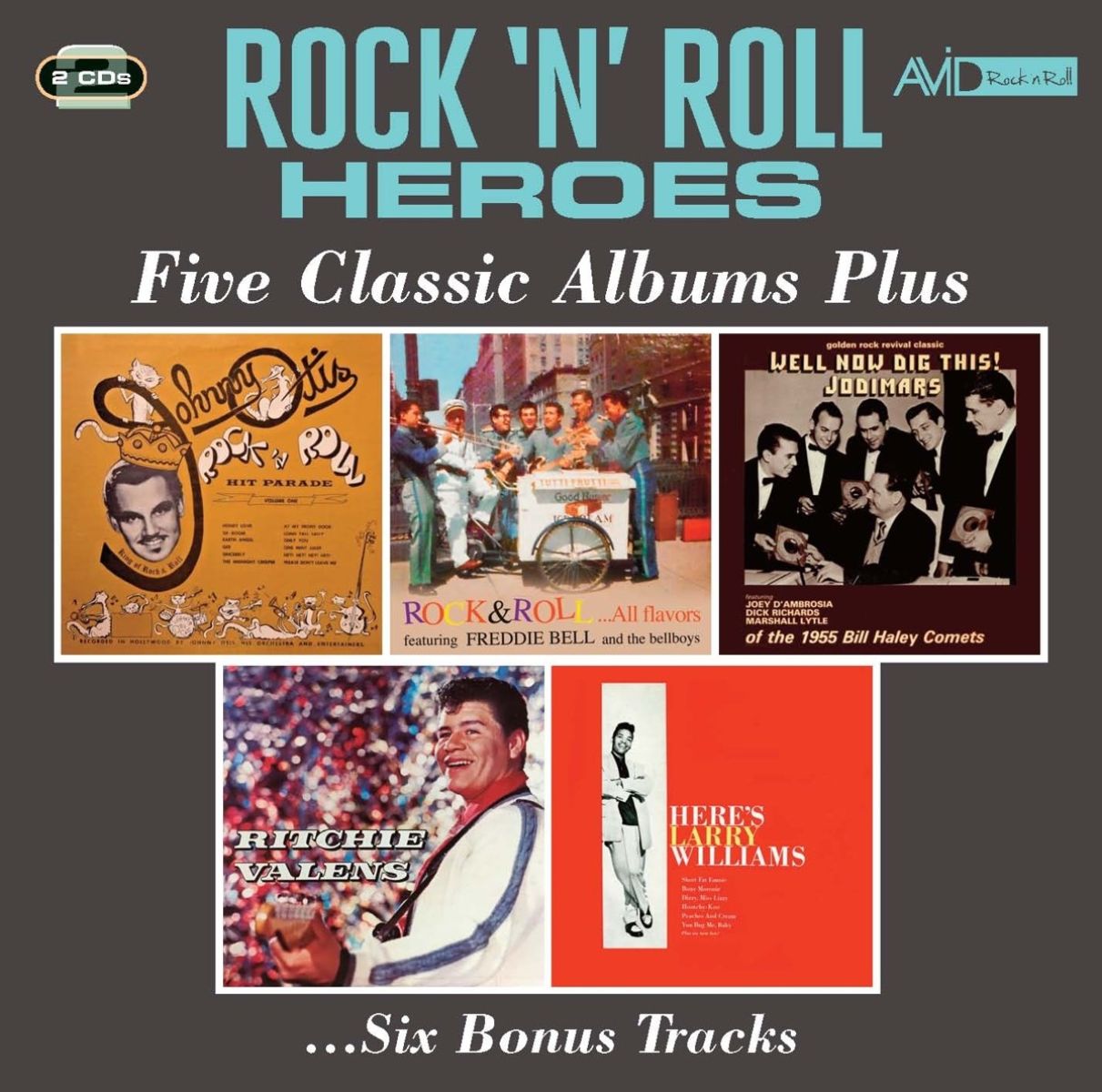 Afbeelding van Various Artists - Rock 'n' Roll Heroes Five Classic Albums Plus ... Six Bonus Tracks