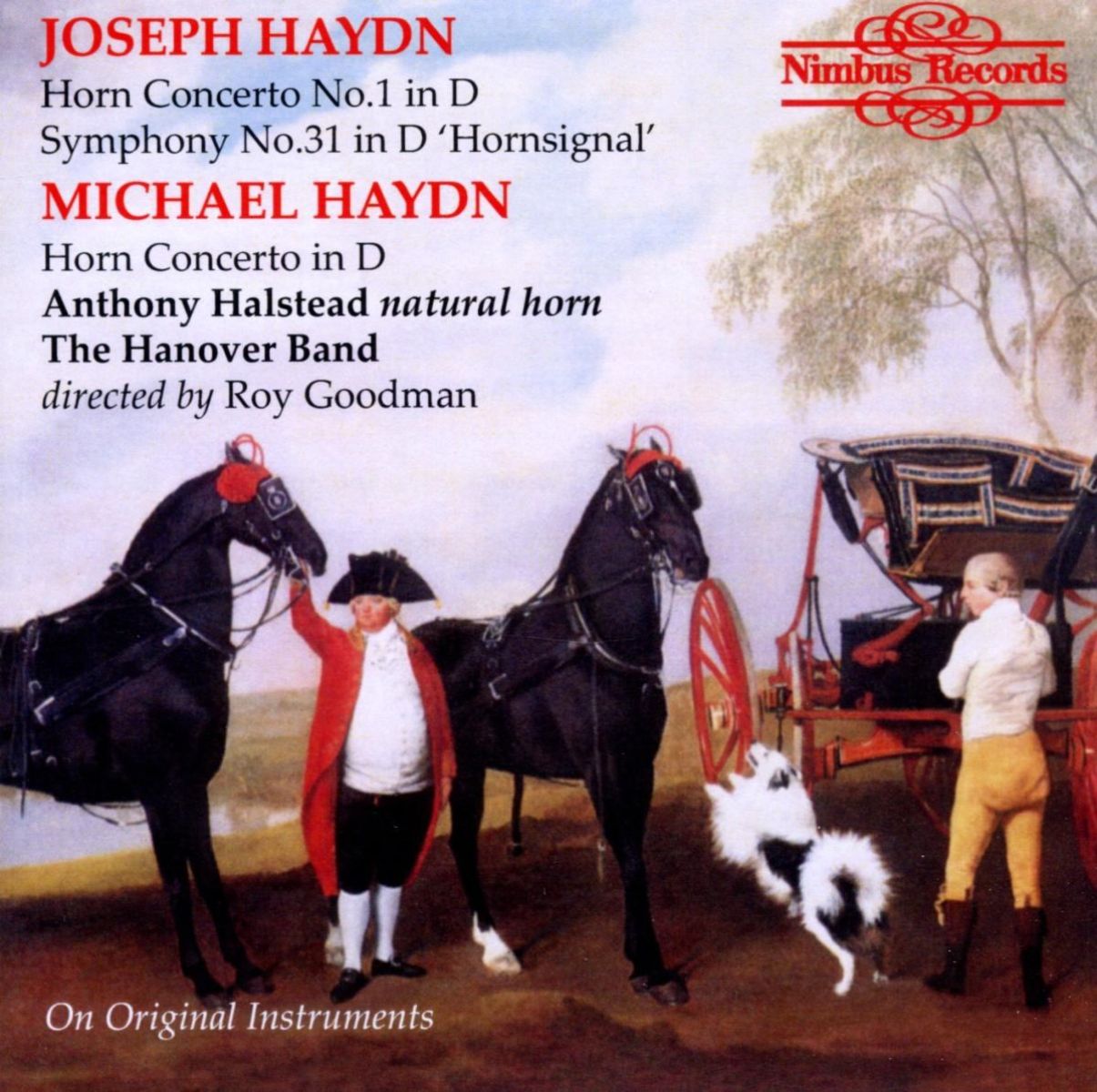 Afbeelding van Anthony Halstead, The Hanover Band, Roy Goodman - Haydn: Horn Concertos