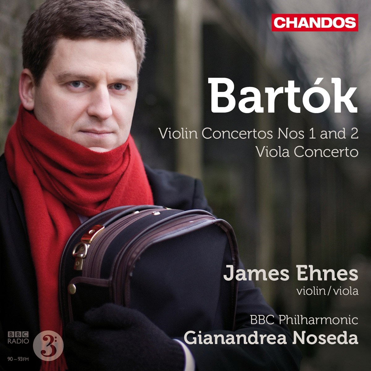 Afbeelding van James Ehnes, BBC Philharmonic Orchestra - Bartók: Violin Concertos Nos 1 & 2 | Viola Concerto