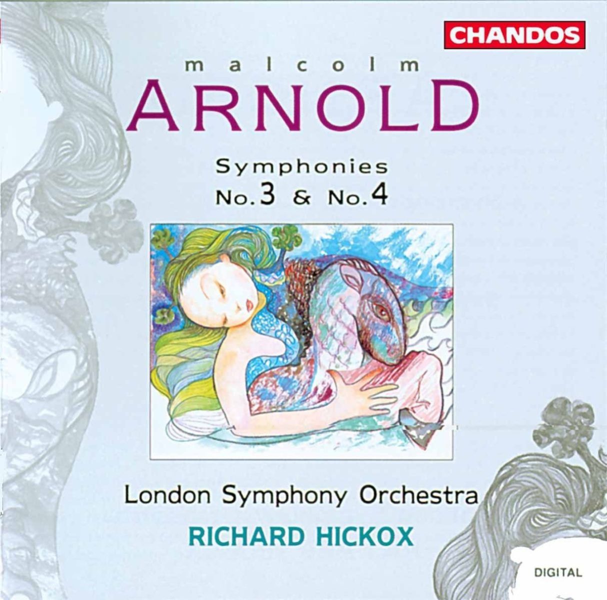 Afbeelding van London Symphony Orchestra, Richard Hickox - Arnold: Symphonies Nos. 3 & 4