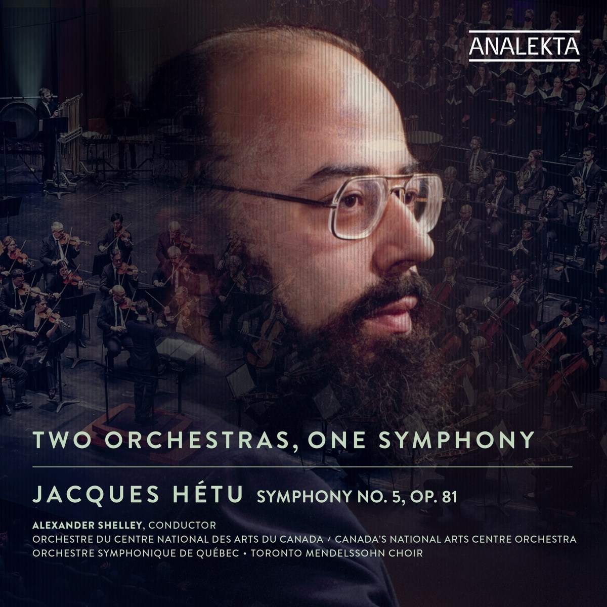 Afbeelding van Jacques Hétu: Two Orchestras, One Symphony