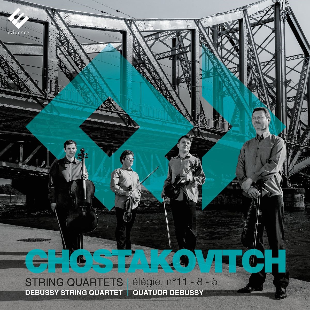 Afbeelding van Quatuor Debussy - Shostakovich: String Quartets ?Élégie, No. 11-8-5