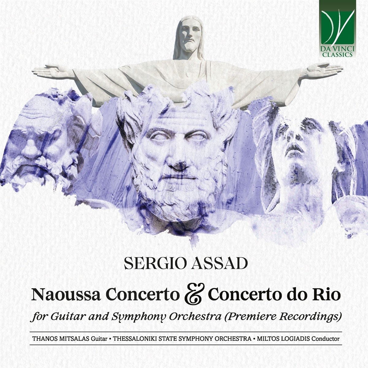 Afbeelding van Thanos Mitsalas, Thessaloniki State Symphony Orchestra & Miltos Logiadis - Sergio Assad: Naoussa Concerto & Concerto Do Rio