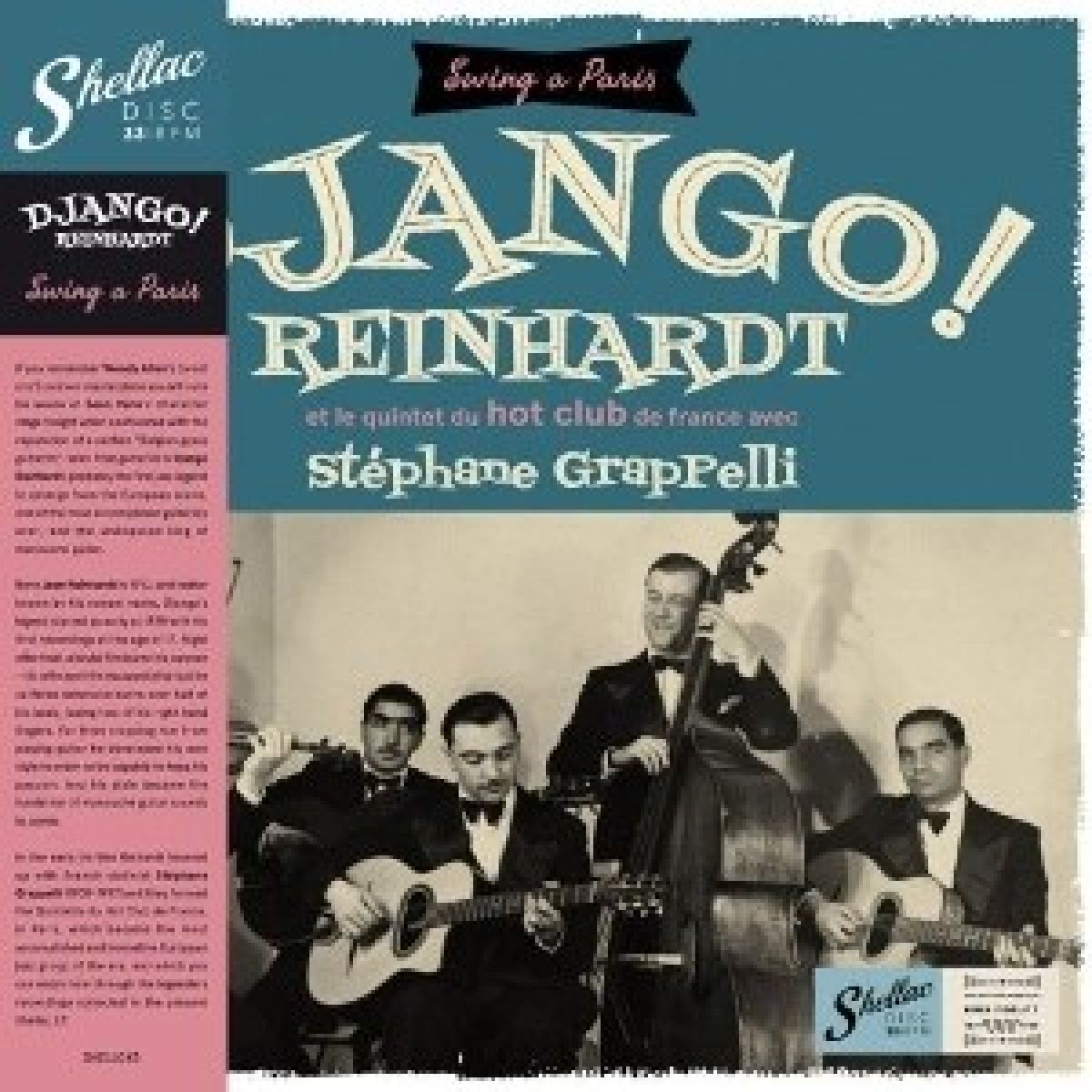 Afbeelding van Django Reinhardt - Et Le Quintet Du Hot Club De France