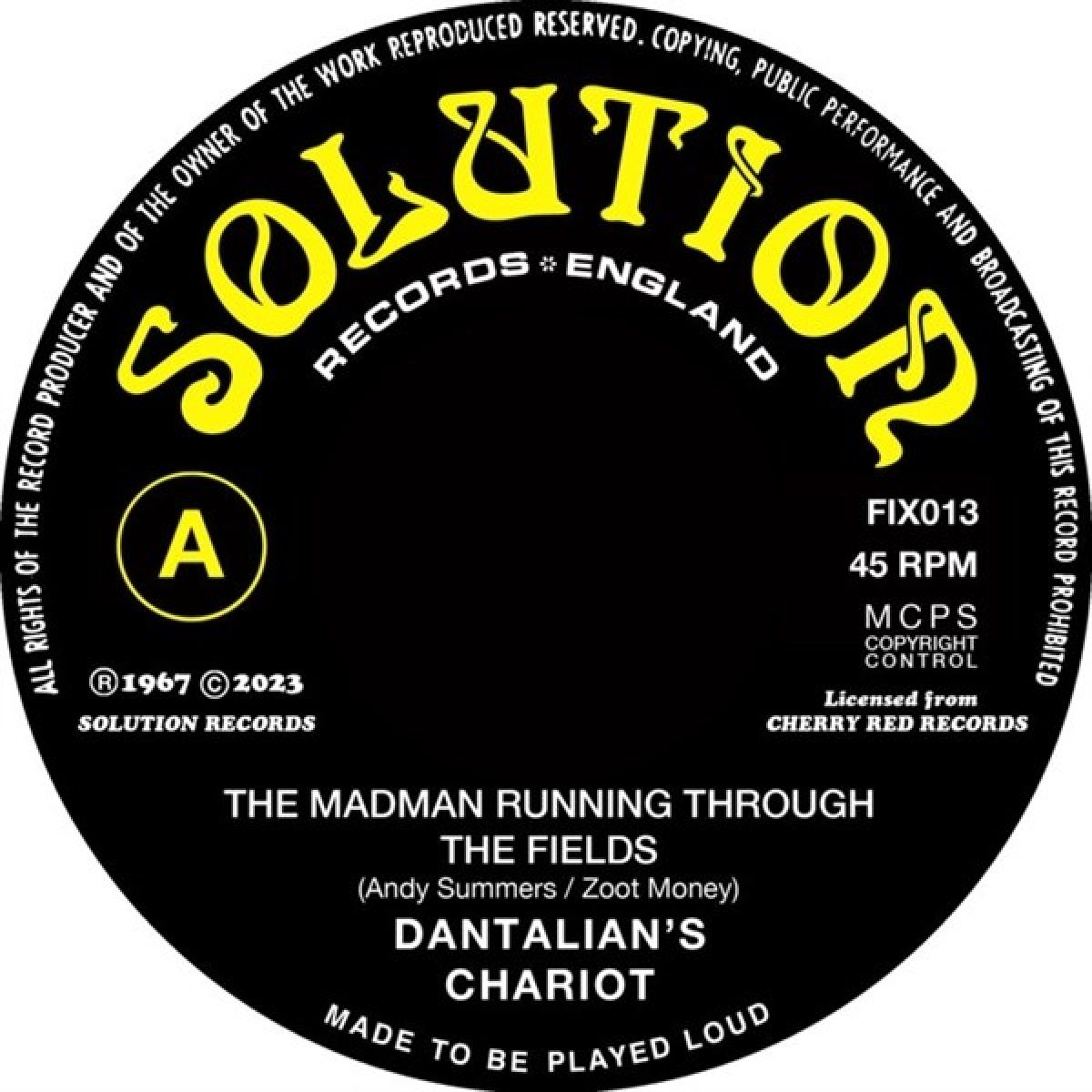 Afbeelding van Dantalian's Chariot - The Madman Running Through The Fields/Ww Three
