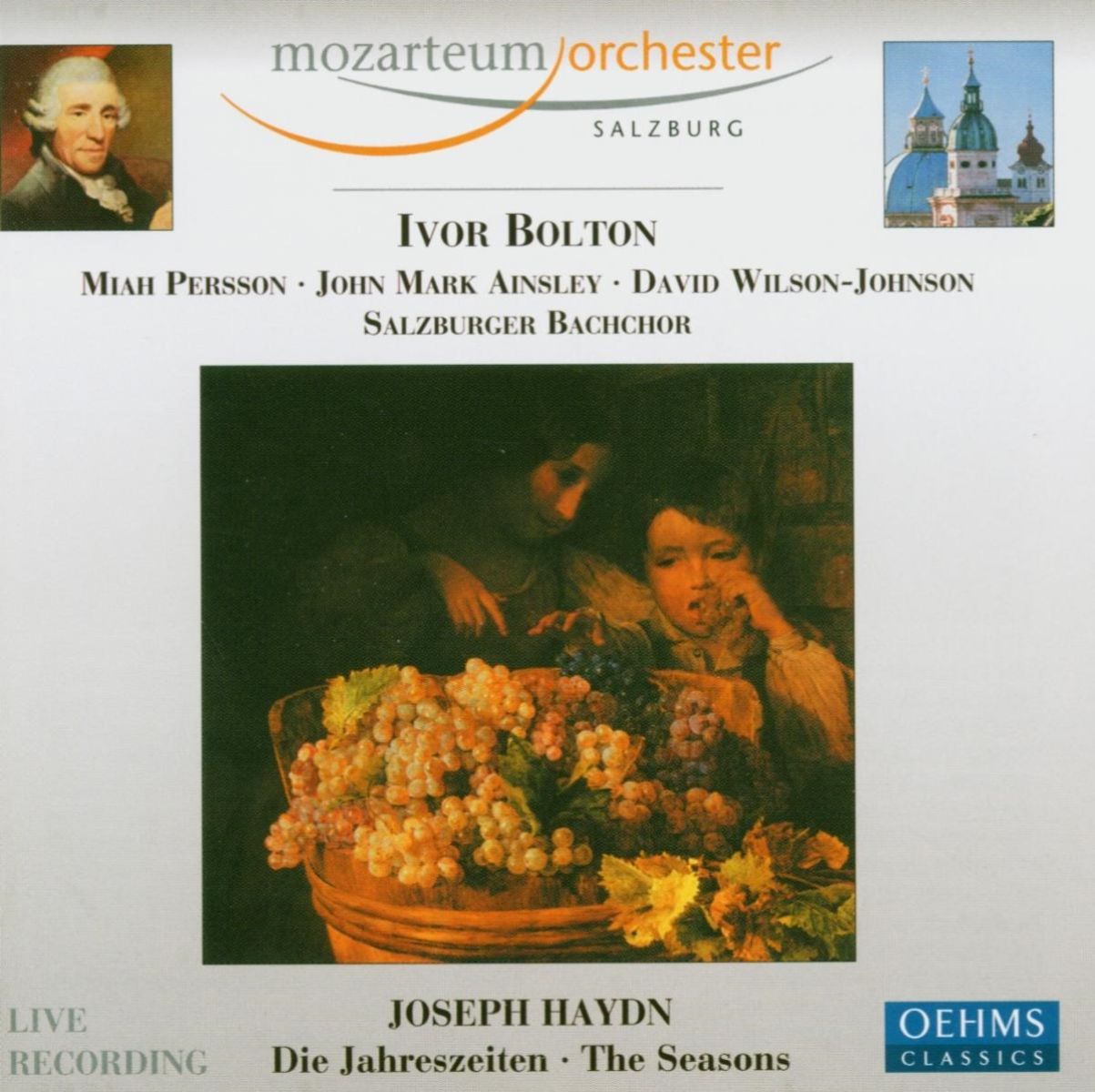 Afbeelding van Mozarteum Orchester Salzburg - Haydn: Die Jahreszeiten - The Seasons