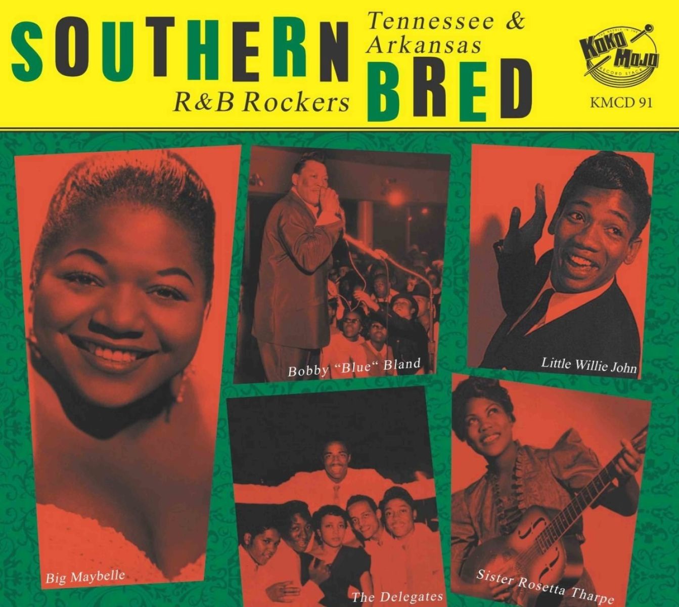 Afbeelding van Various Artists - No Blow, No Show - Southern Bred Vol.25 Tennessee & Arkansas R&B Rockers