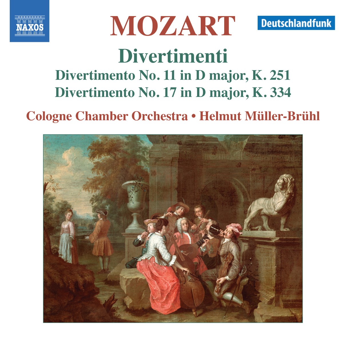 Cologne Chamber Orchestra, Helmut Müller-Brühl - Mozart: Divertimenti
